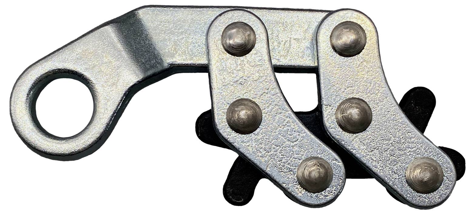 Berger & Schröter 12528 Seilklemme 4 mm Stahl verzinkt, brüniert 1 St.