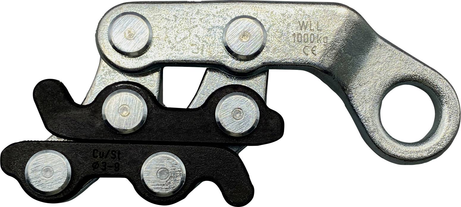 Berger & Schröter 12511 Seilklemme 3 mm Stahl verzinkt, brüniert 1 St.