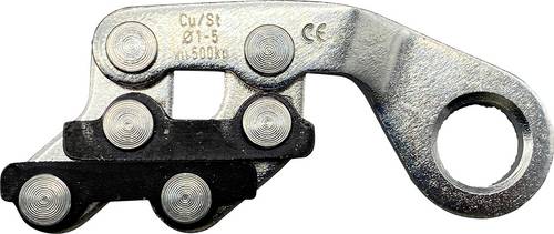 Berger & Schröter 12504 Seilklemme 1 mm Stahl verzinkt, brüniert 1 St.