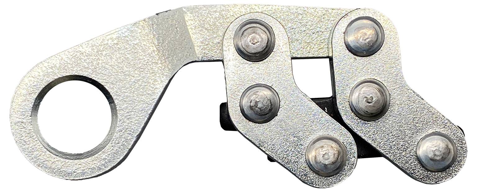 Berger & Schröter 12504 Seilklemme 1mm Stahl verzinkt, brüniert 1St.