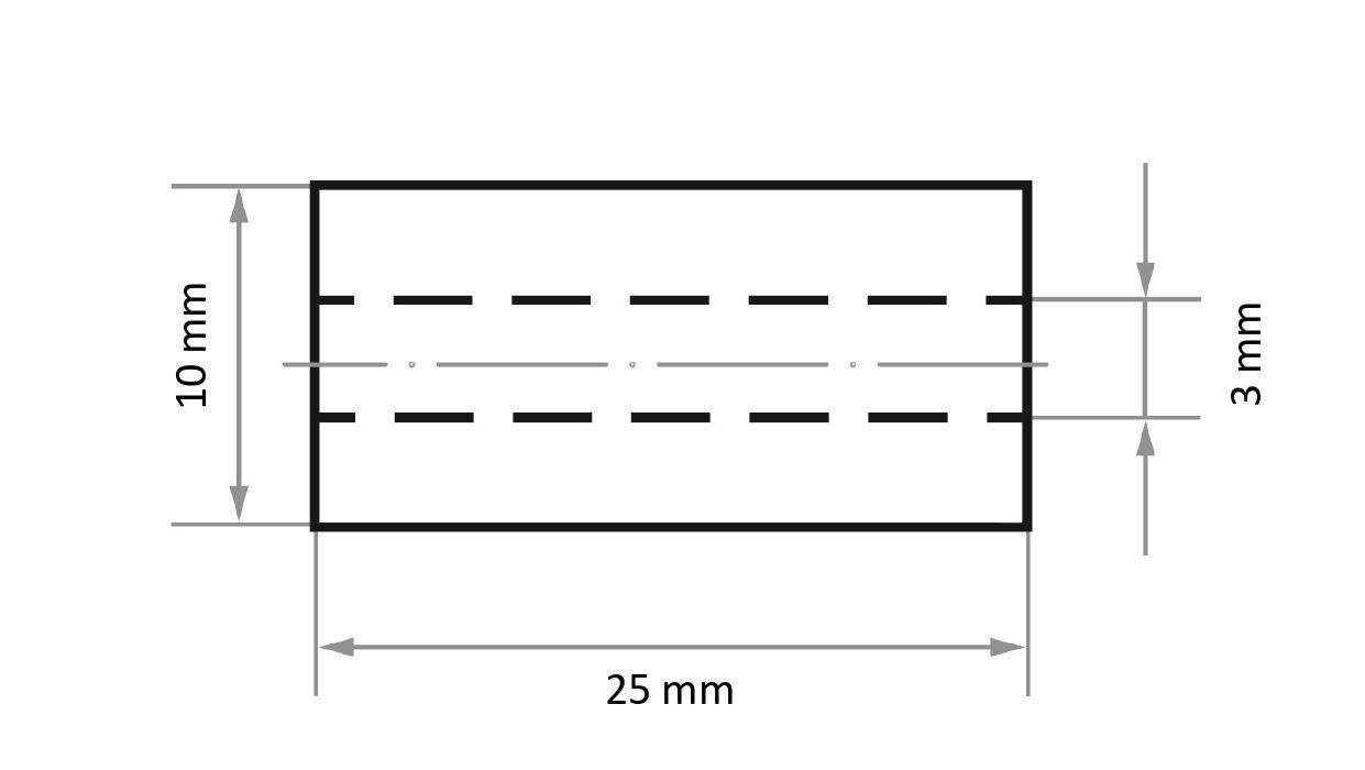 LUKAS-ERZETT SRZY 1025 B.03 NK 50 A240301025050 Schleifhülse Körnung (num) 50 (Ø x L) 10mm x 25mm 50St.