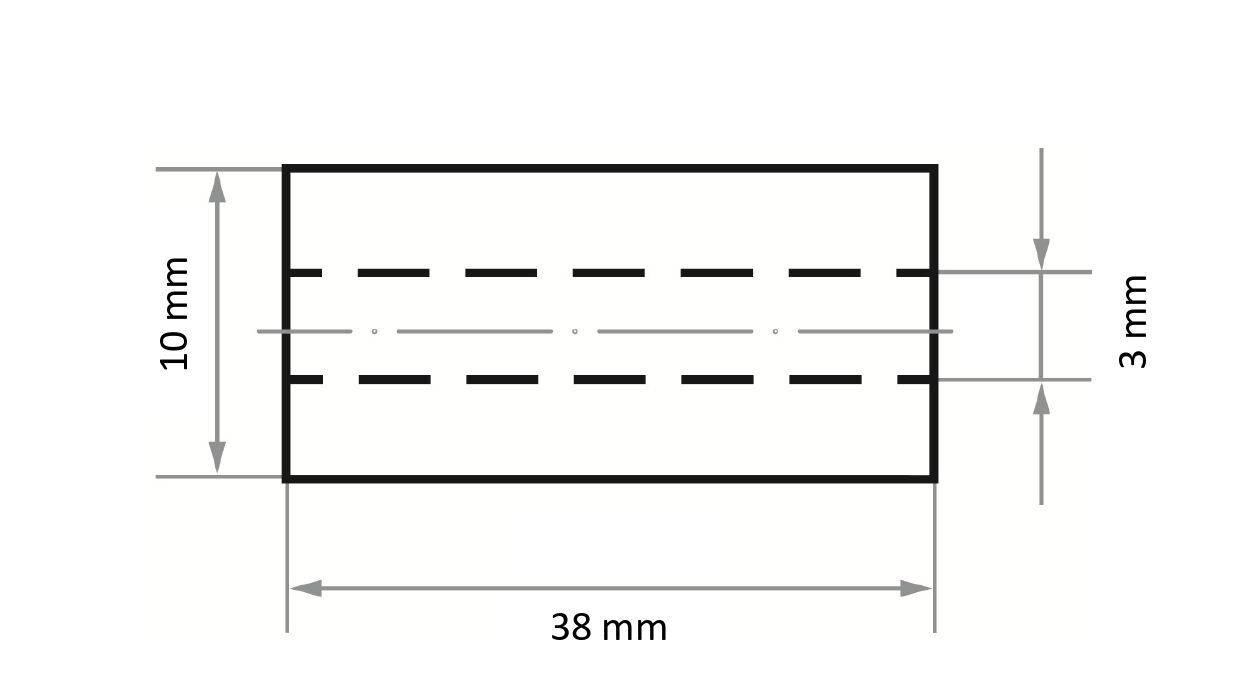 LUKAS-ERZETT SRZY 1038 B.03 NK 80 A240301038080 Schleifhülse Körnung (num) 80 (Ø x L) 10mm x 38mm 50St.