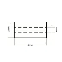 LUKAS-ERZETT SRZY 1038 B.03 NK 80 A240301038080 Schleifhülse Körnung (num) 80 (Ø x L) 10mm x 38mm 50St. LUKAS-ERZETT SRZY 1038 B.03 NK 80 A240301038080 Schleifhülse Körnung (num) 80 (Ø x L) 10mm x 38mm 50St.
