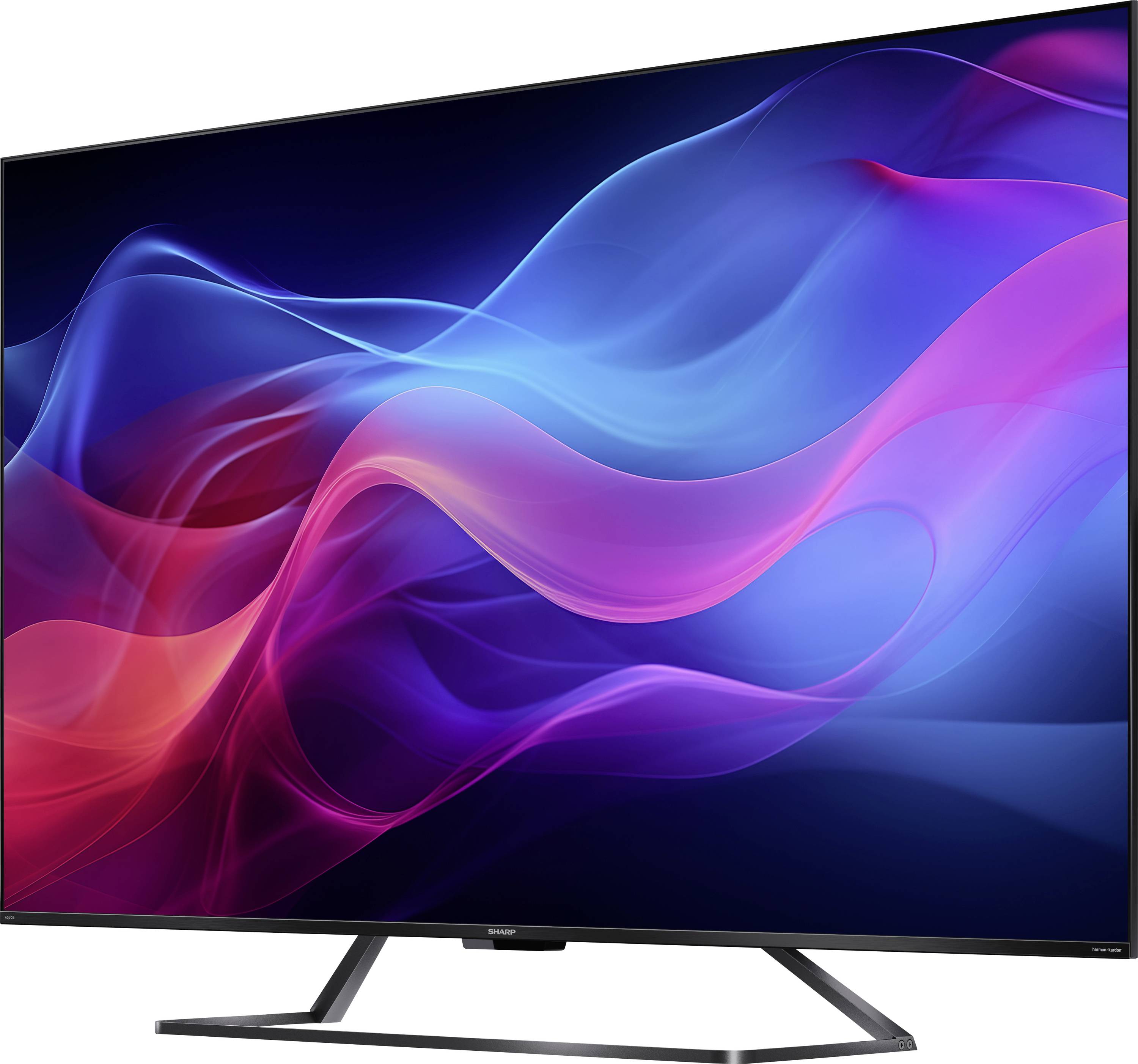 Sharp 65GR8265E QLED-TV 164cm 65 Zoll EEK E (A - G) UHD, QLED, DVB-C, DVB-T2 Schwarz