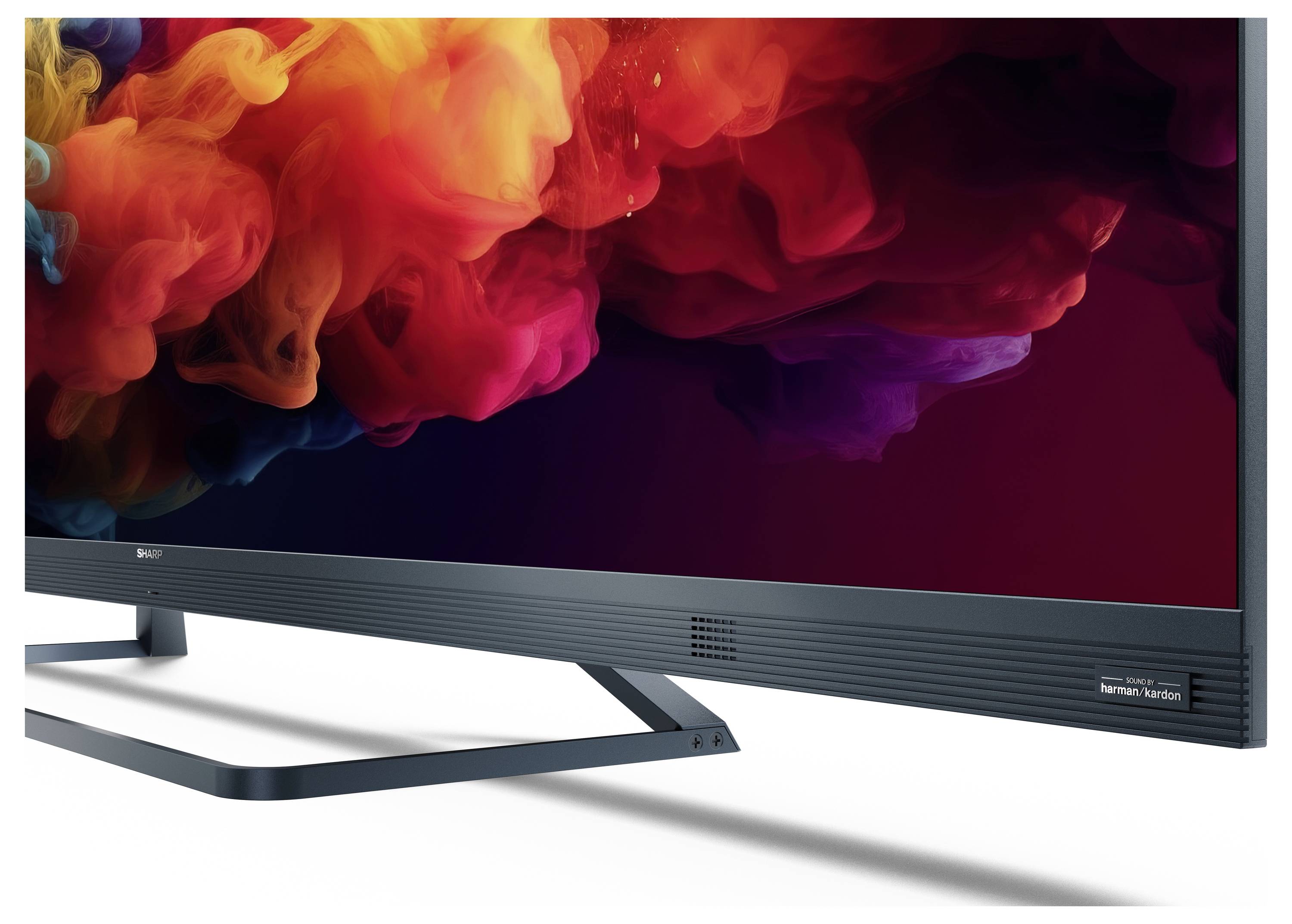 Sharp QLED-TV 189cm 75 Zoll EEK E (A - G) Schwarz