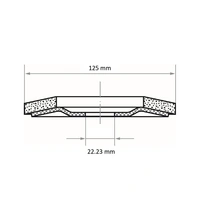 LUKAS-ERZETT A27181250801400 Fächerschleifscheibe Durchmesser 125mm Bohrungs-Ø 22.23mm 10St. LUKAS-ERZETT A27181250801400 Fächerschleifscheibe Durchmesser 125mm Bohrungs-Ø 22.23mm 10St.