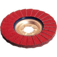 LUKAS-ERZETT A27201150400050 Fächerschleifscheibe Durchmesser 115mm Bohrungs-Ø 22.23mm 10St. LUKAS-ERZETT A27201150400050 Fächerschleifscheibe Durchmesser 115mm Bohrungs-Ø 22.23mm 10St.