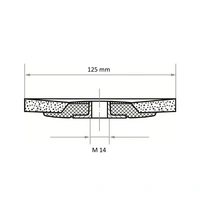 LUKAS-ERZETT A272712512016 Fächerschleifscheibe Durchmesser 125mm 10St. LUKAS-ERZETT A272712512016 Fächerschleifscheibe Durchmesser 125mm 10St.