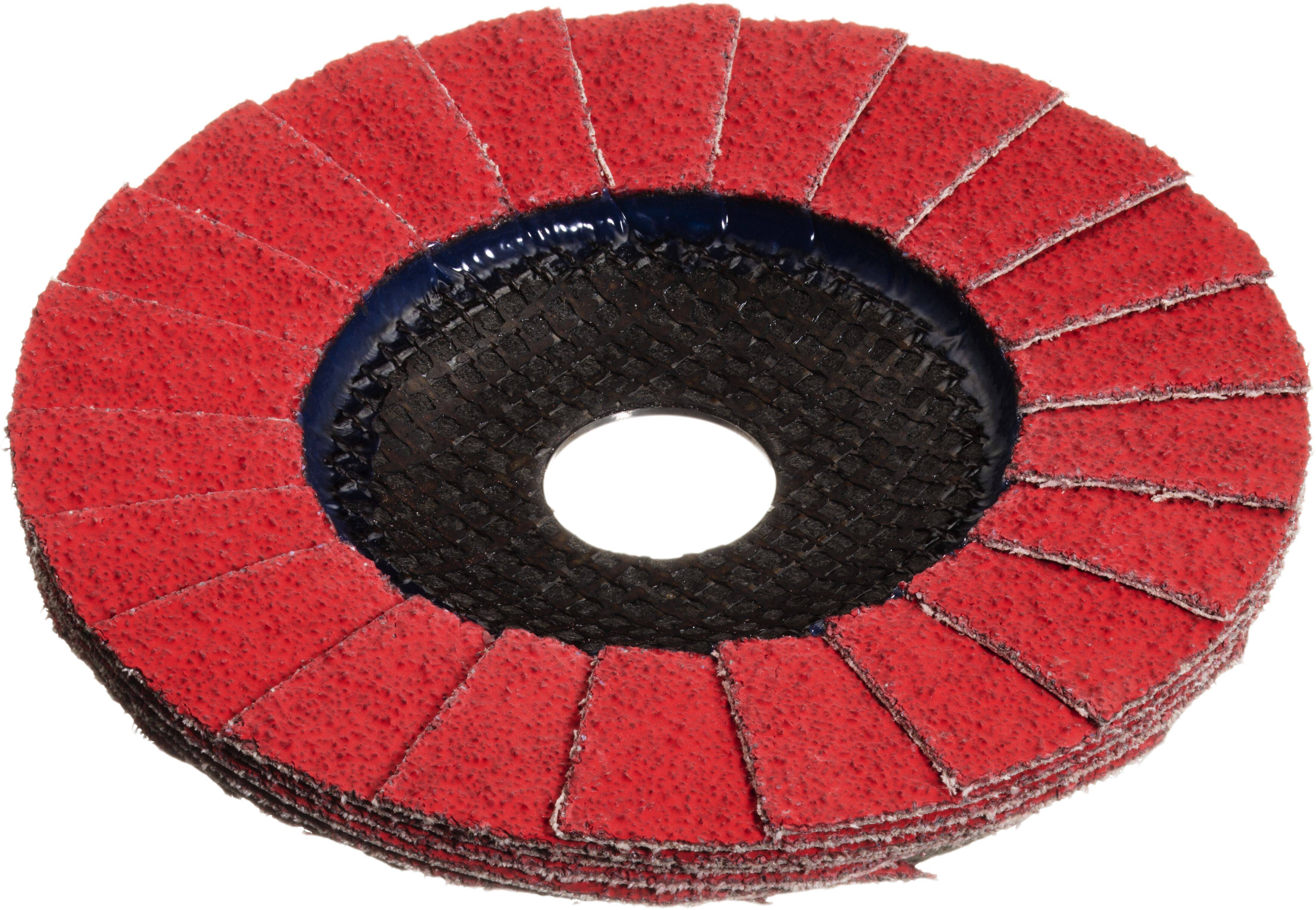 LUKAS-ERZETT A27441780401450 Fächerschleifscheibe Durchmesser 178mm Bohrungs-Ø 22.23mm 10St.