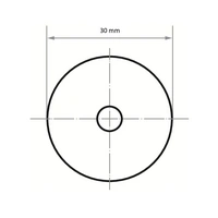 LUKAS-ERZETT PSH 030 NK 180 A3300030180 Schleifblatt Körnung (num) 180 (Ø) 30mm 100St. LUKAS-ERZETT PSH 030 NK 180 A3300030180 Schleifblatt Körnung (num) 180 (Ø) 30mm 100St.