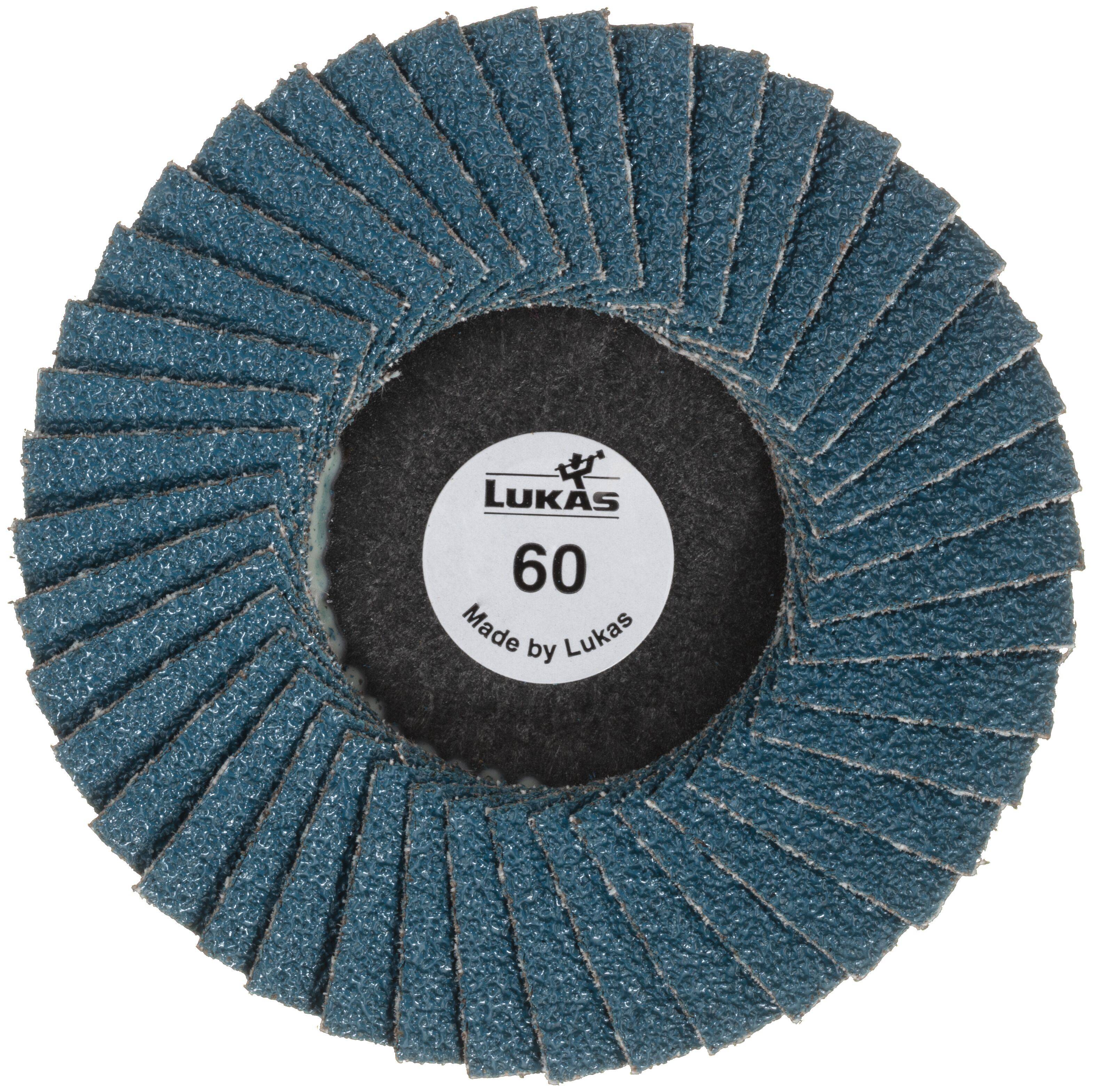 LUKAS-ERZETT A33310750601623 Fächerschleifscheibe Durchmesser 75mm Körnung (num)=60 10St.