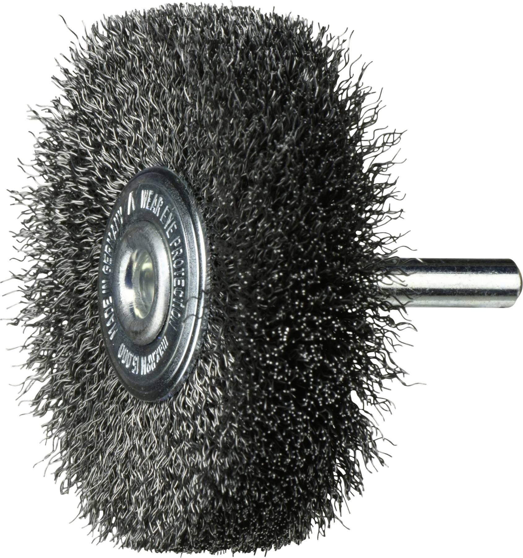 LUKAS-ERZETT Schaftrund-Drahtbürste BSSW für Stahl 60x18mm für Bohrmaschinen gewellt BSSW 06018 S6 A350006036 10St.