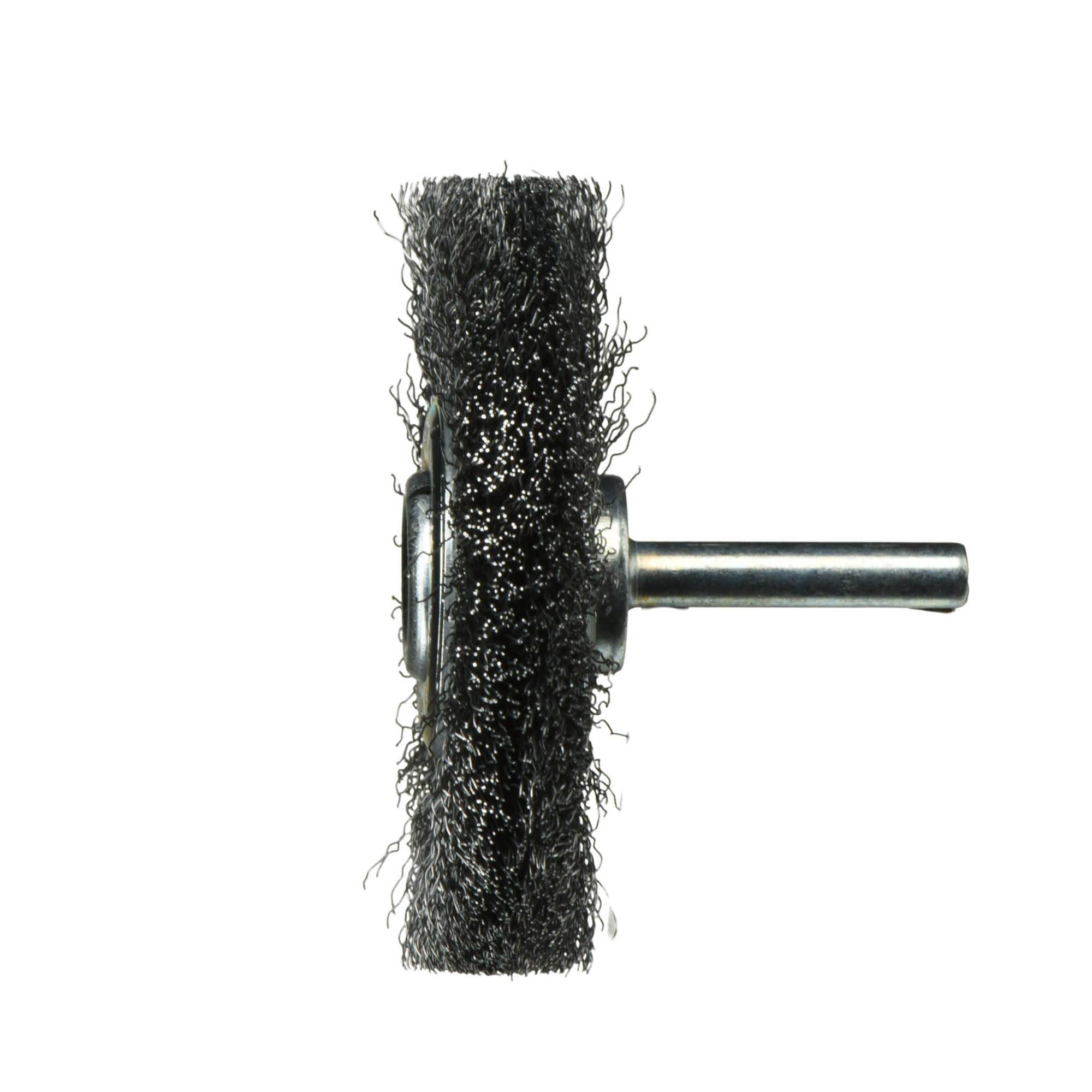 LUKAS-ERZETT Schaftrund-Drahtbürste BSSW für Stahl 70x18mm für Bohrmaschinen gewellt BSSW 07018 S6 A350007036 10St.