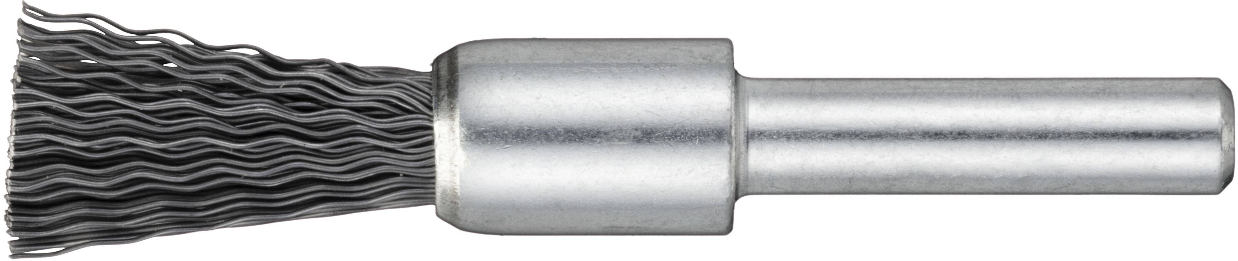 LUKAS-ERZETT Schaftrund-Drahtbürste BPSW für Stahl 10x20mm für Bohrmaschinen gewellt BPSW 01020 S6 A350101006 10St.