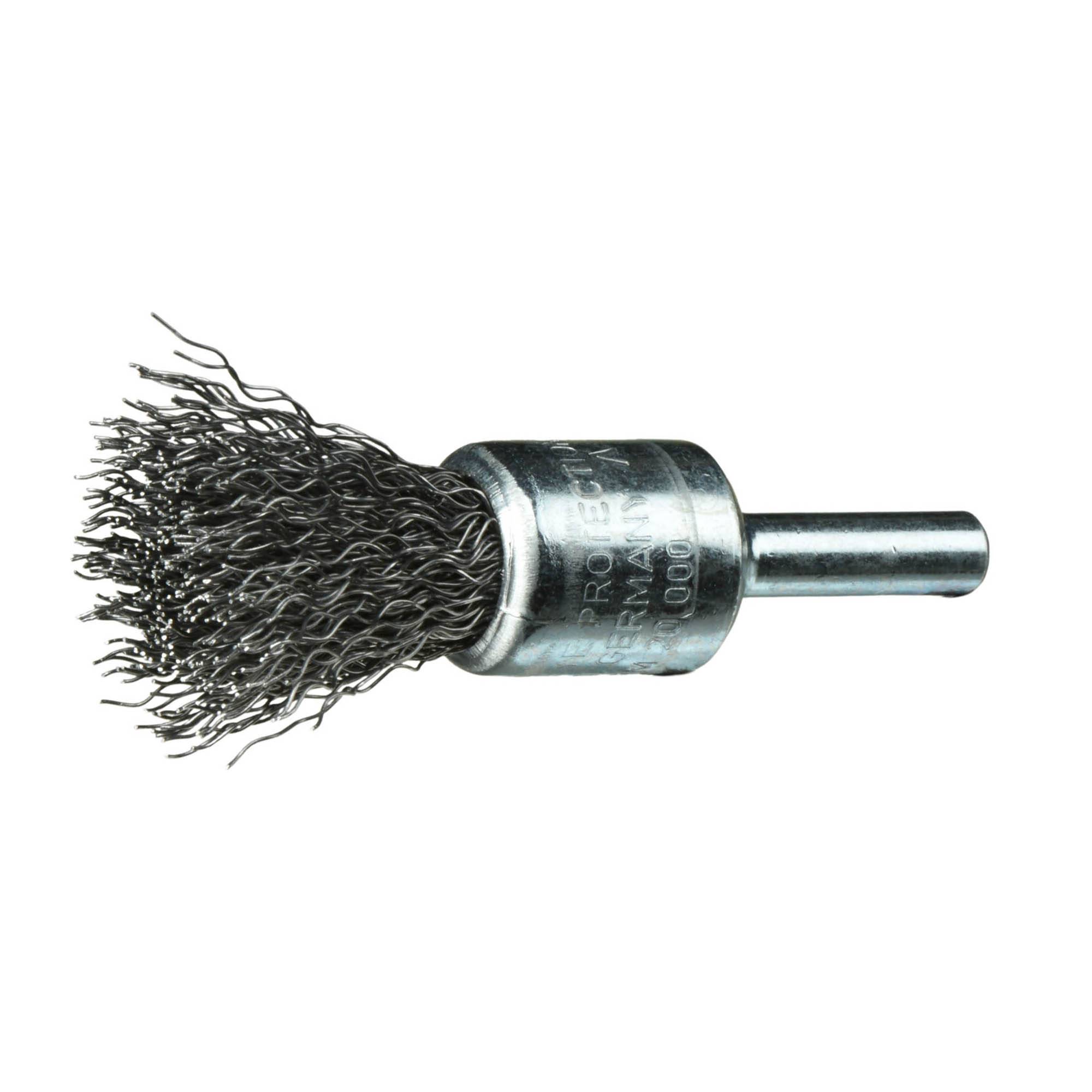 LUKAS-ERZETT Schaftrund-Drahtbürste BPSW für Stahl 17x25mm für Bohrmaschinen gewellt BPSW 01725 S6 A350101506 10St.