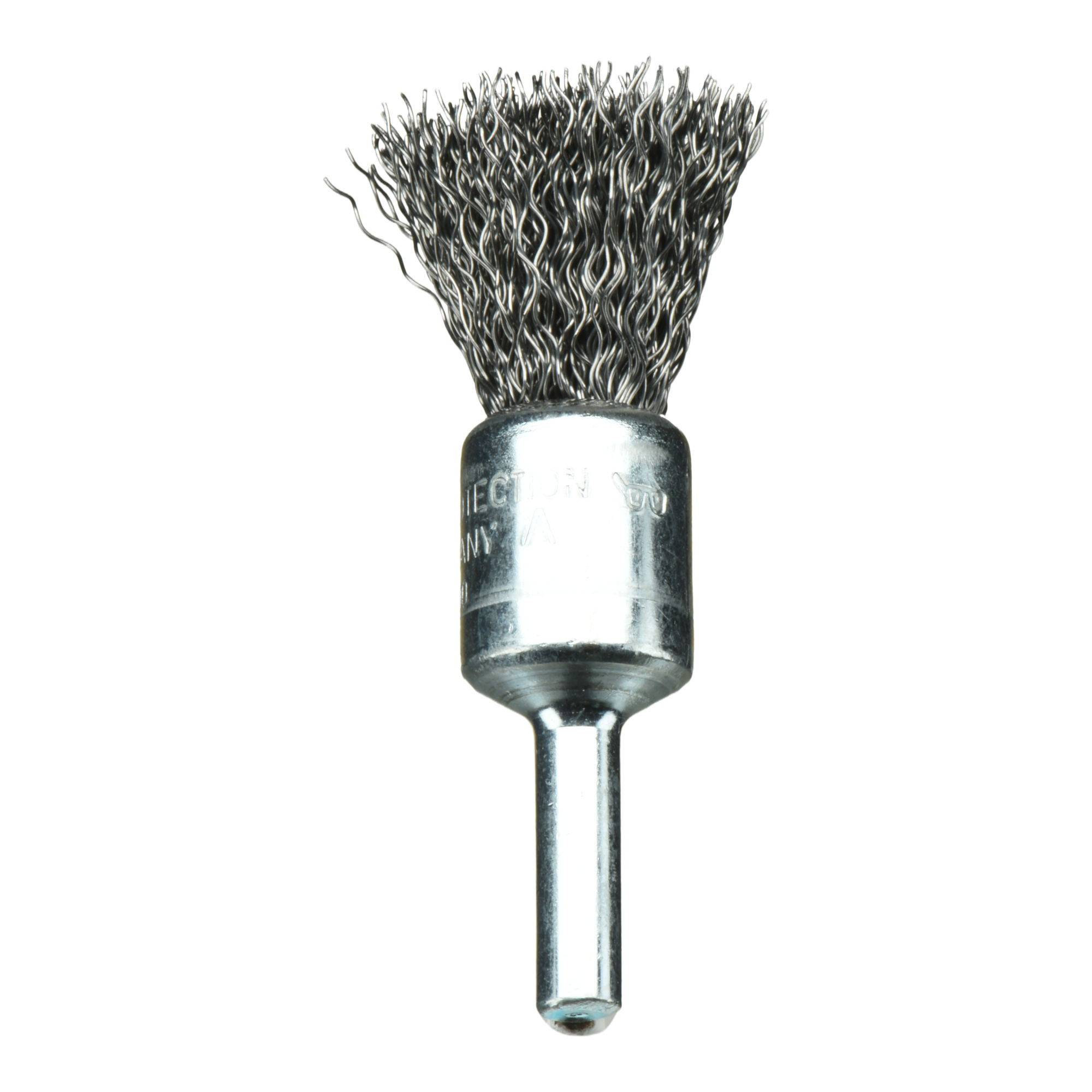 LUKAS-ERZETT Schaftrund-Drahtbürste BPSW für Stahl 17x25mm für Bohrmaschinen gewellt BPSW 01725 S6 A350101506 10St.