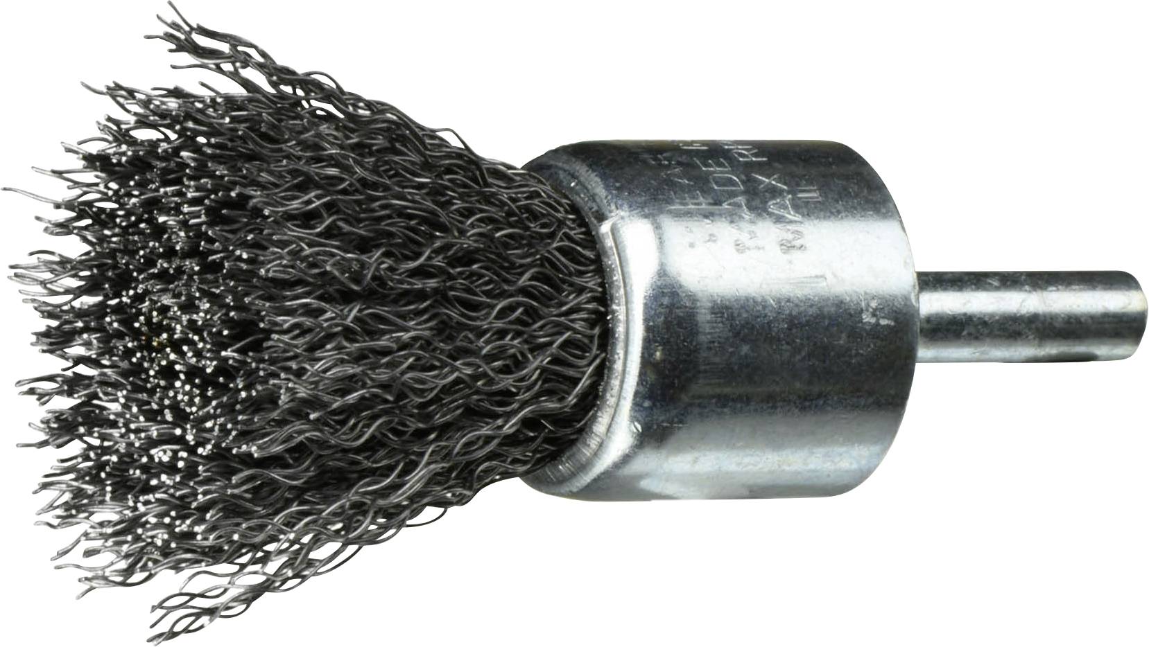 LUKAS-ERZETT Schaftrund-Drahtbürste BPSW für Stahl 25x25mm für Bohrmaschinen gewellt BPSW 02525 S6 A350102206 10St.