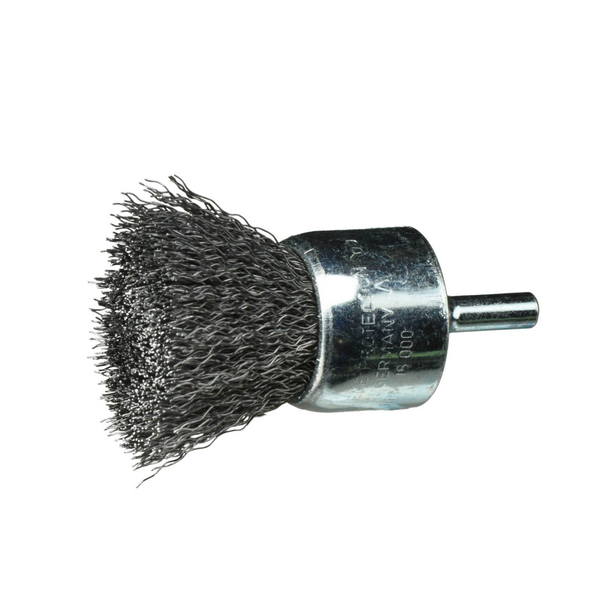 LUKAS-ERZETT Schaftrund-Drahtbürste BPSW für Stahl 30x25mm für Bohrmaschinen gewellt BPSW 03025 S6 A350102806 10St.