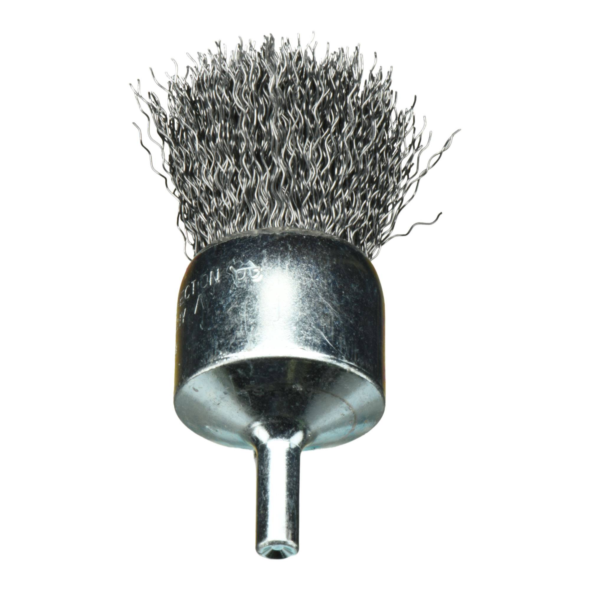 LUKAS-ERZETT Schaftrund-Drahtbürste BPSW für Stahl 30x25mm für Bohrmaschinen gewellt BPSW 03025 S6 A350102806 10St.