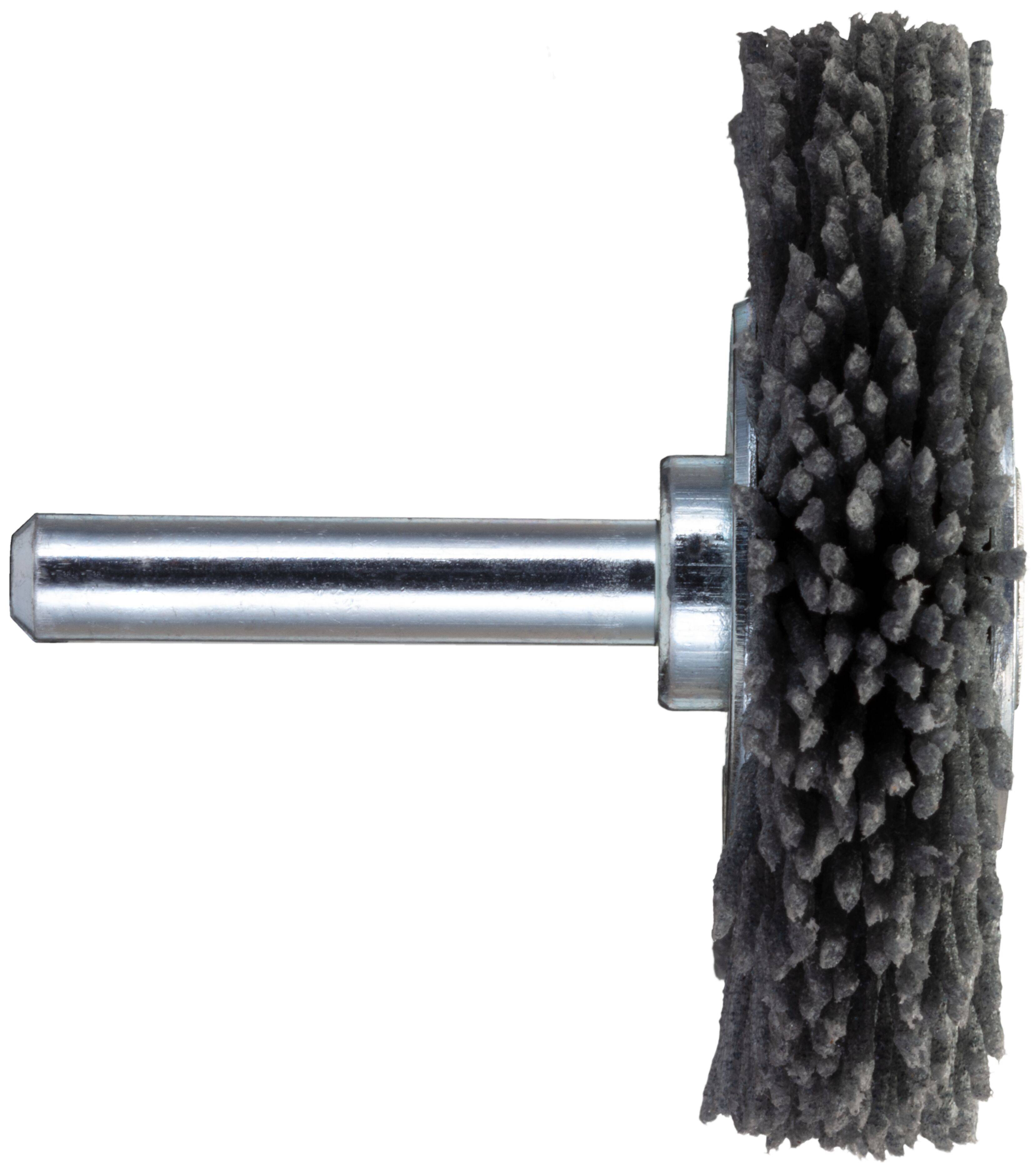 LUKAS-ERZETT Schaftrund-Drahtbürste BSNG universal 50x10mm für Bohrmaschinen aus Nylon | grob BSNG 05010 S6 A350105010048 10St.