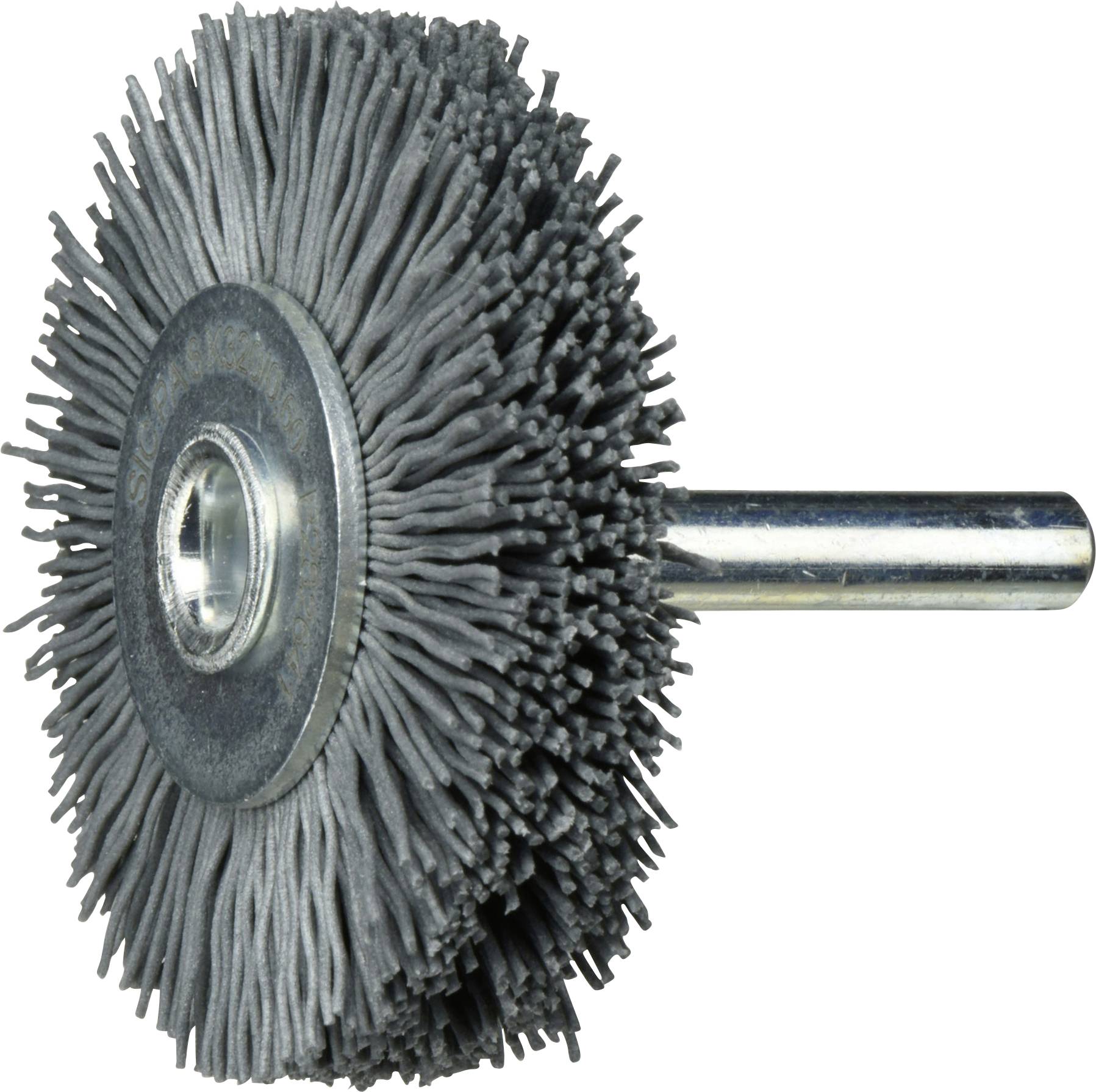 LUKAS-ERZETT Schaftrund-Drahtbürste BSNF universal 50x10mm für Bohrmaschinen aus Nylon | fein BSNF 05010 S6 A350105010049 10St.