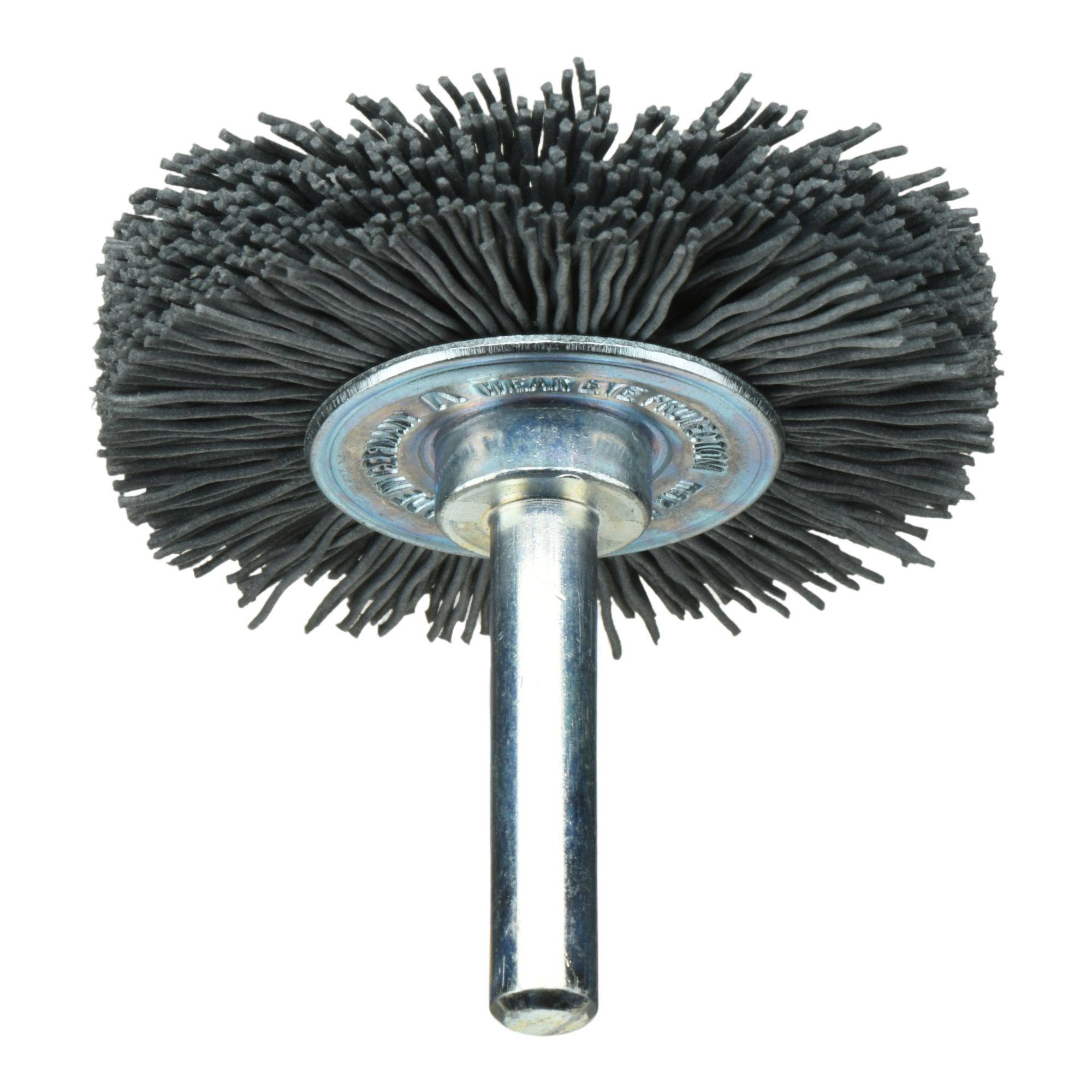 LUKAS-ERZETT Schaftrund-Drahtbürste BSNF universal 50x10mm für Bohrmaschinen aus Nylon | fein BSNF 05010 S6 A350105010049 10St.