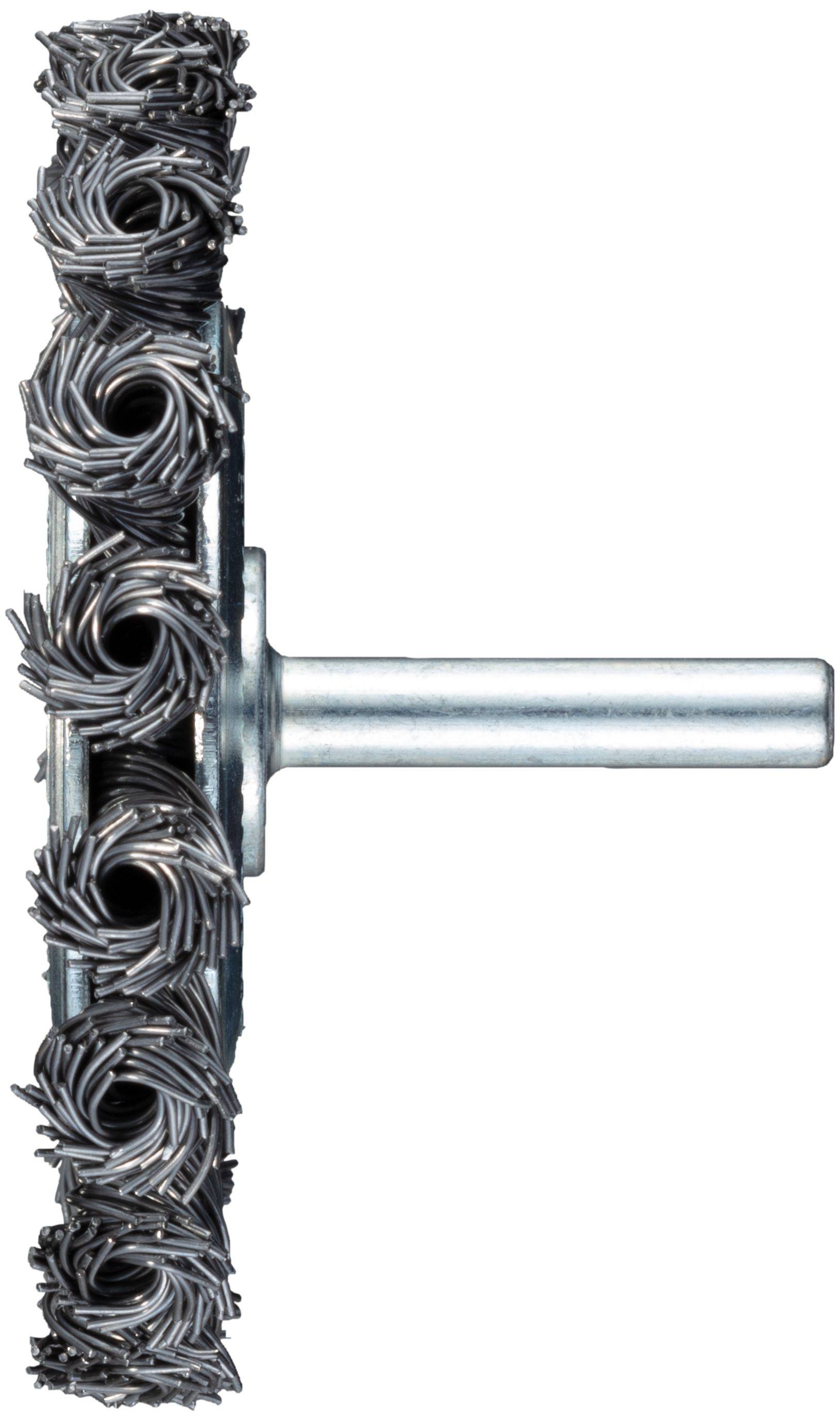 LUKAS-ERZETT Schaftrund-Drahtbürste BSSZ universal 75x8mm für Bohrmaschinen gezopft BSSZ 07508 S6 A350107508135 10St.