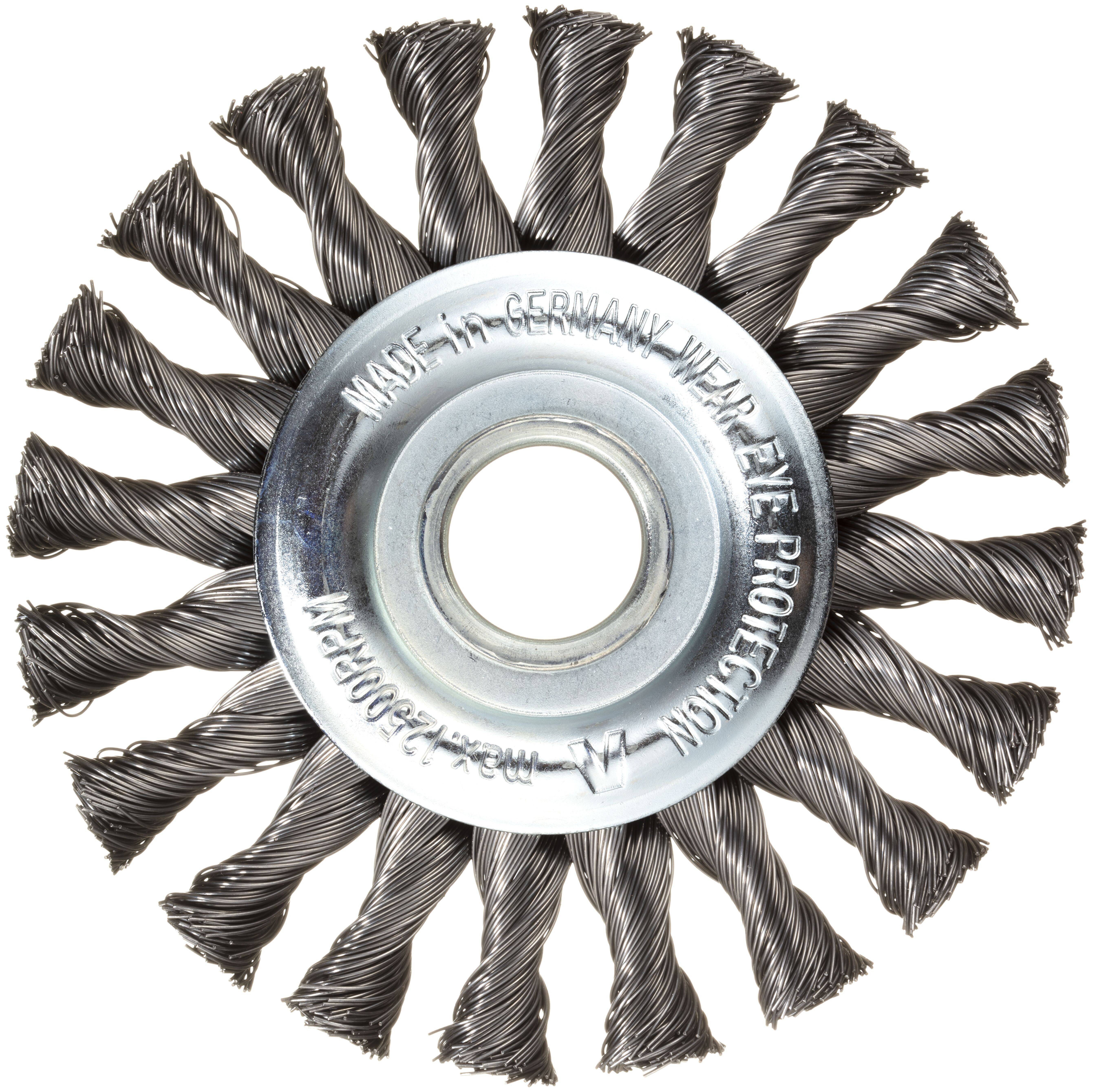 LUKAS-ERZETT Rund-Drahtbürste BRSZ universal 125x14mm für Winkelschleifer gezopft BRSZ 12514 A350312514135 1St.