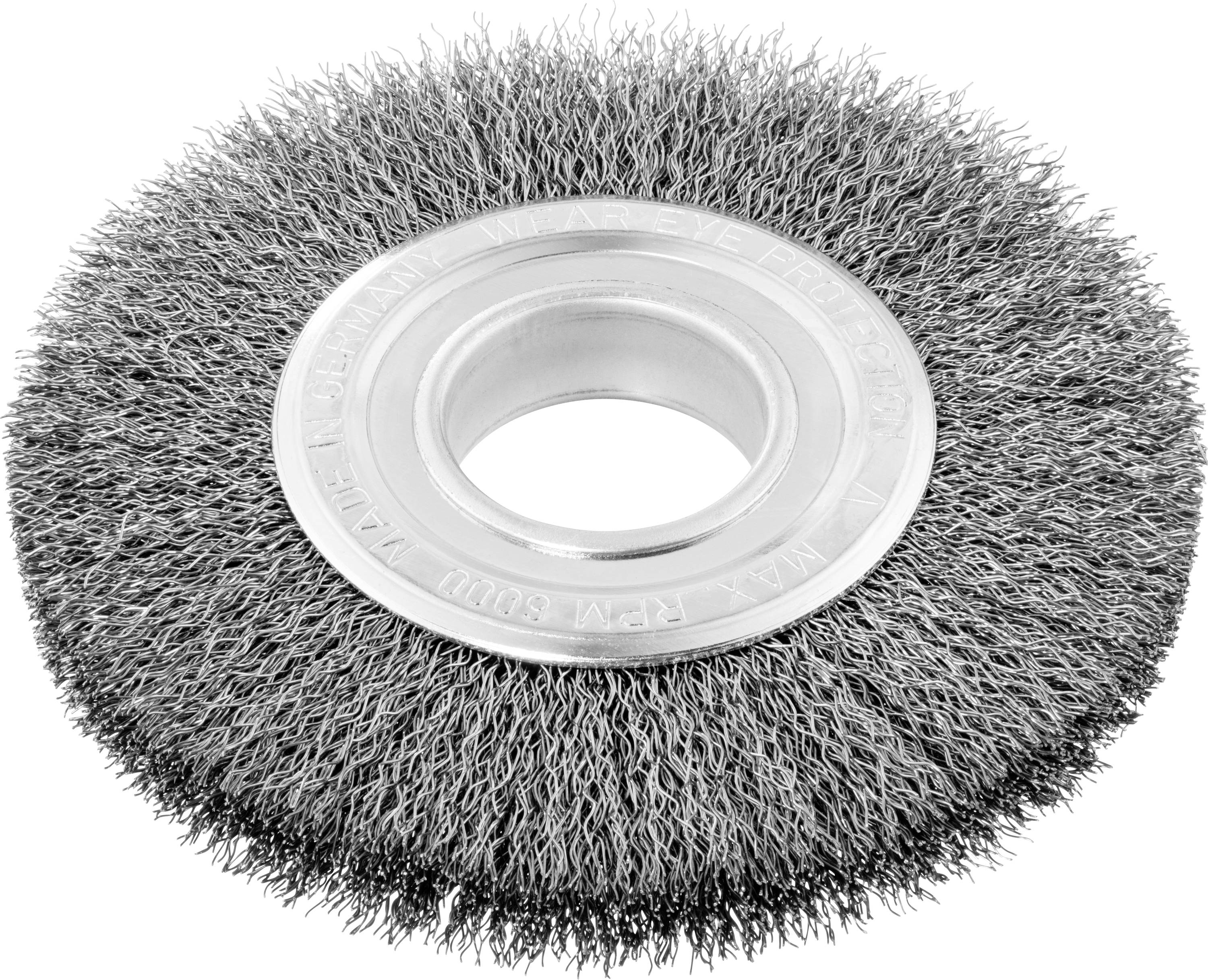 LUKAS-ERZETT Rund-Drahtbürste BRSW universal 150x22mm für Geradschleifer gewellt BRSW 15022 A350315022114 1St.