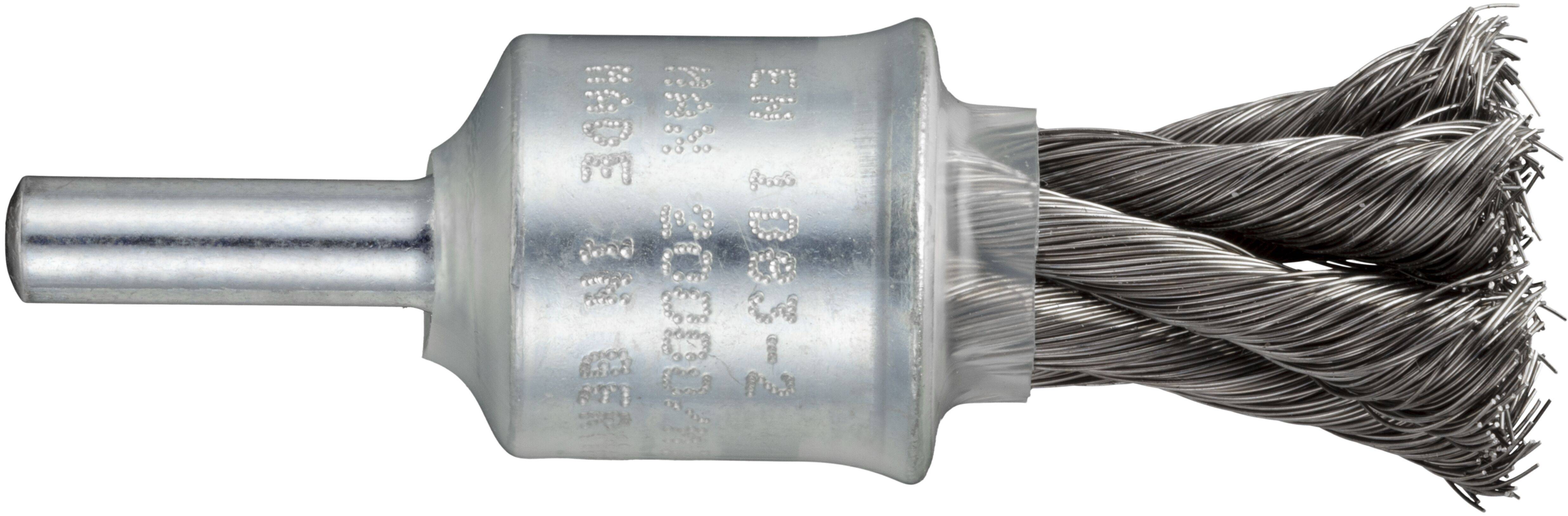 LUKAS-ERZETT Pinsel-Drahtbürste BPVZ für Edelstahl 20x29mm für Geradschleifer gezopft BPVZ 02029 S6 VA A350502029232 10St.