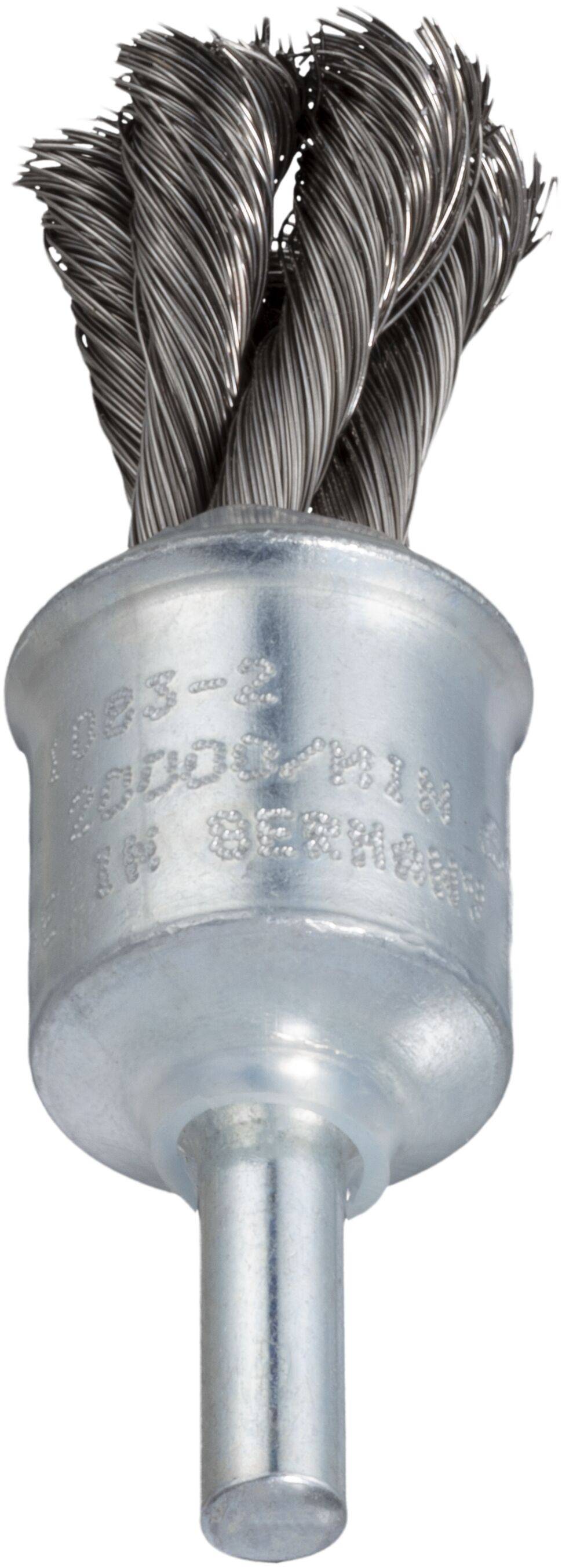 LUKAS-ERZETT Pinsel-Drahtbürste BPVZ für Edelstahl 20x29mm für Geradschleifer gezopft BPVZ 02029 S6 VA A350502029232 10St.