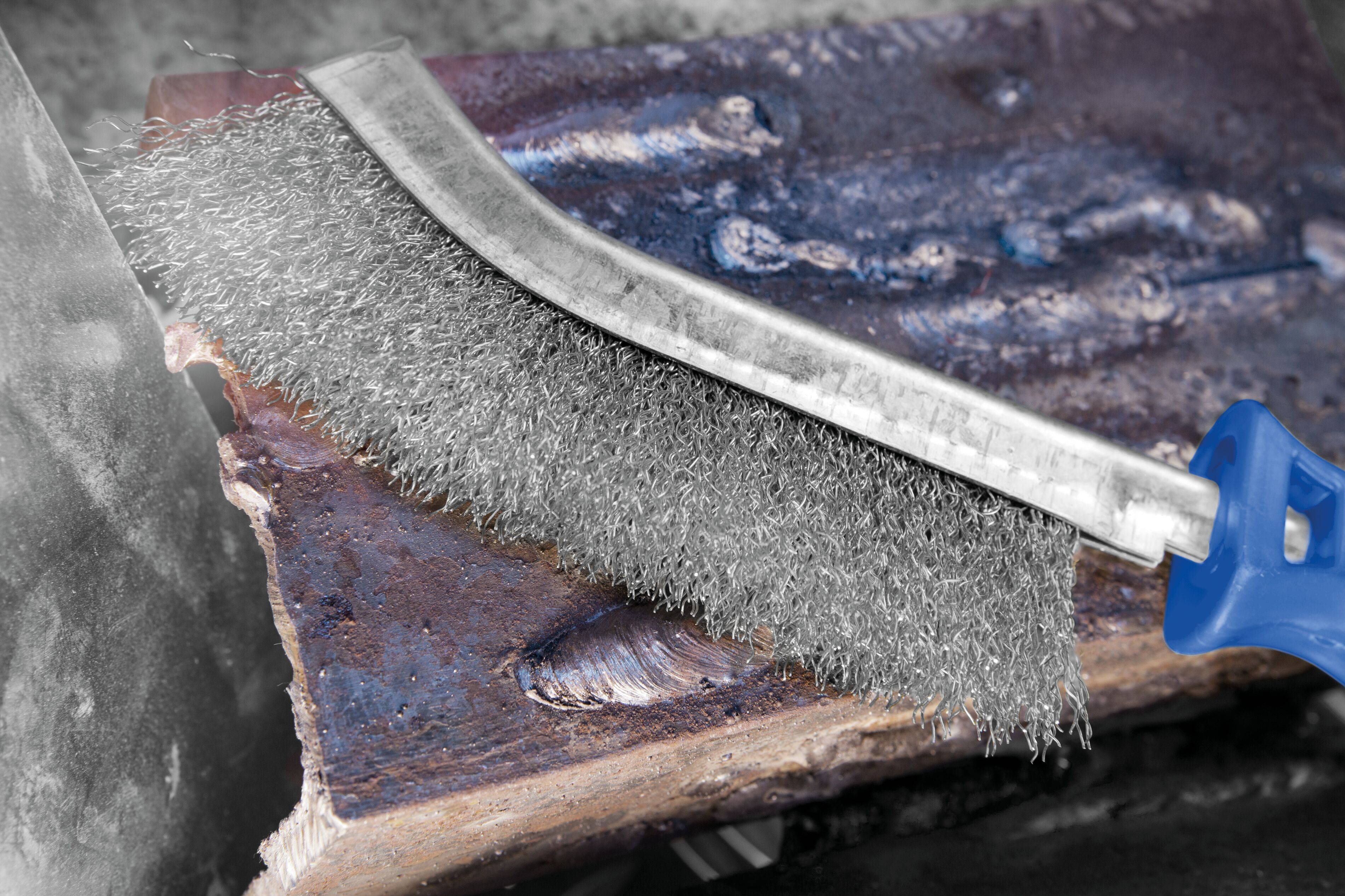 LUKAS-ERZETT Handbürste-Drahtbürste BHUS universal 265x25mm gewellt BHUS 26528 A350726525113 1St.