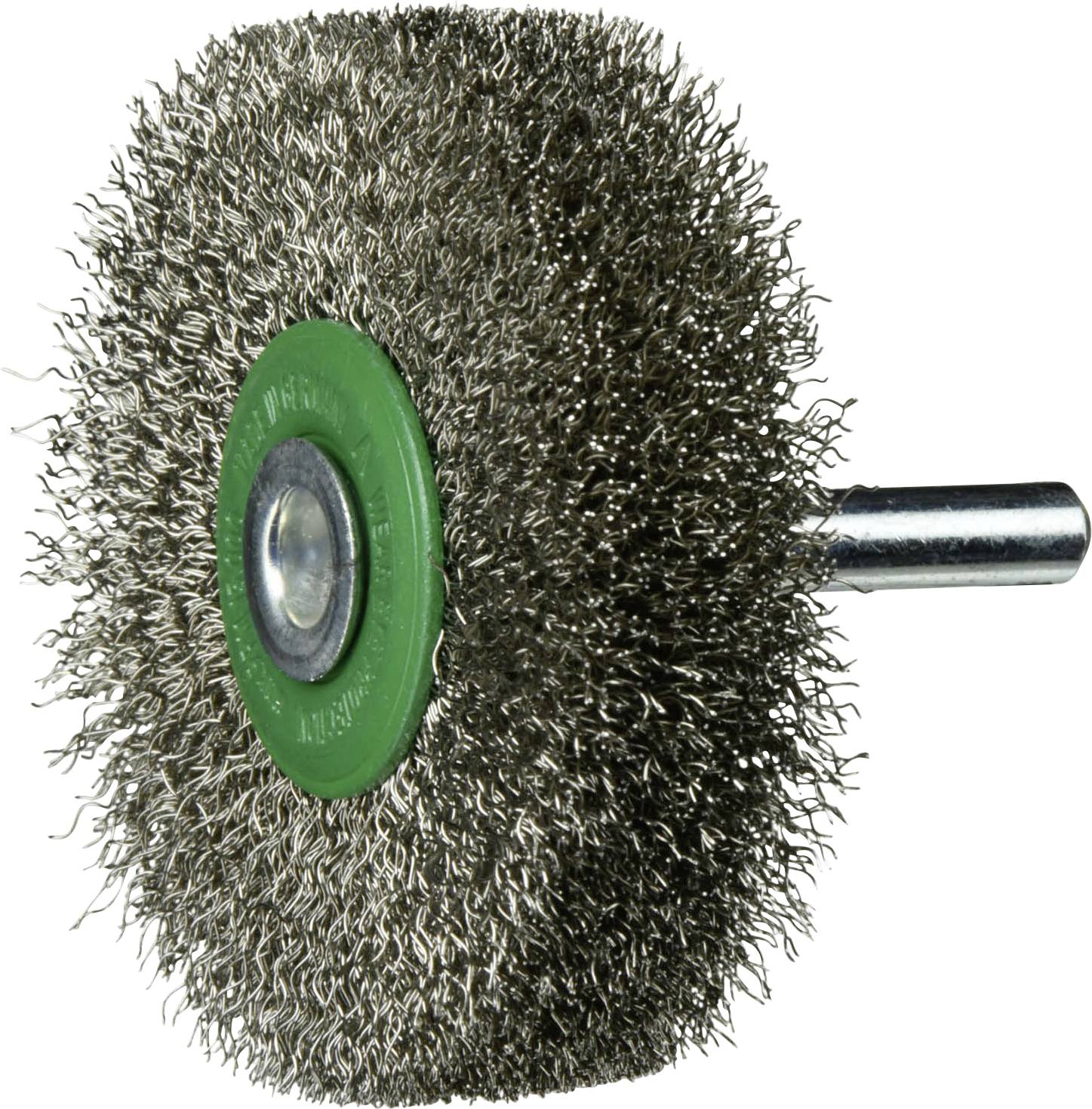 LUKAS-ERZETT Schaftrund-Drahtbürste BSVW für Edelstahl 60x18mm für Geradschleifer gewellt BSVW 06018 S6 VA A351006036 10St.