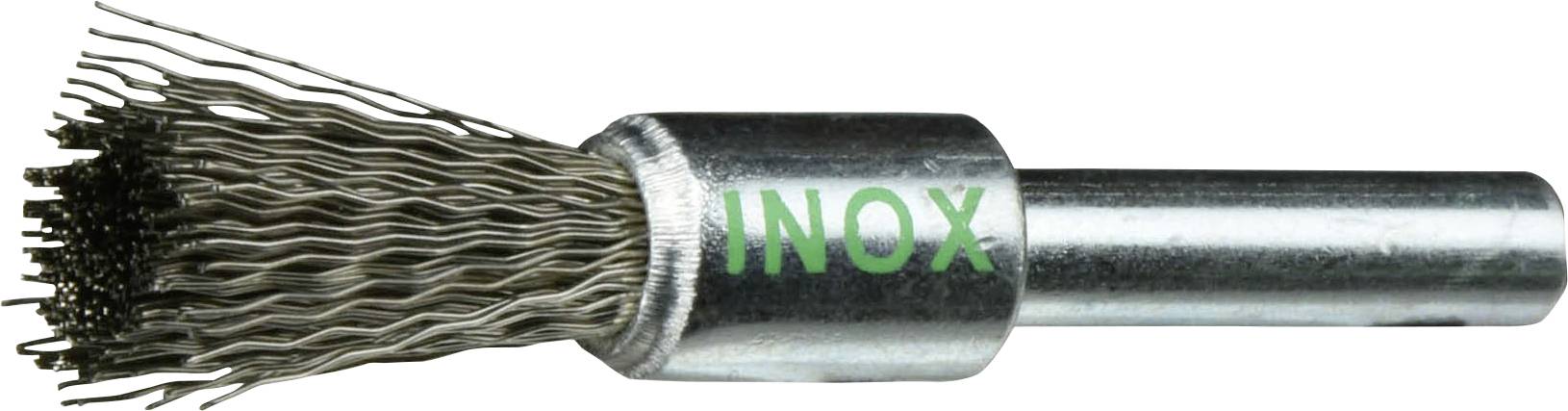 LUKAS-ERZETT Pinsel-Drahtbürste BPVW für Edelstahl 10x20mm für Geradschleifer gewellt BPVW 01020 S6 VA A351101006 10St.