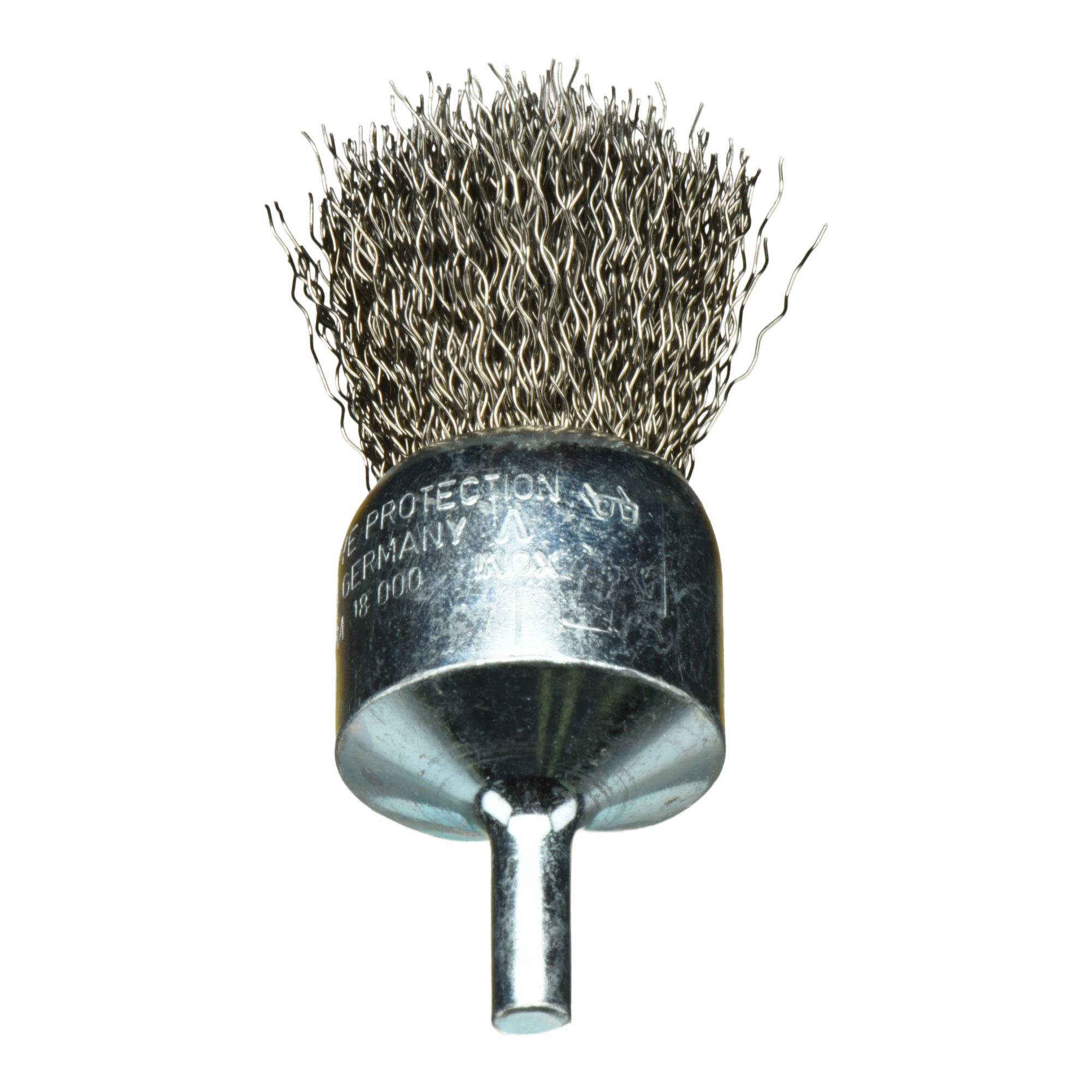 LUKAS-ERZETT Pinsel-Drahtbürste BPVW für Edelstahl 30x25mm für Geradschleifer gewellt BPVW 03025 S6 VA A351102806 10St.