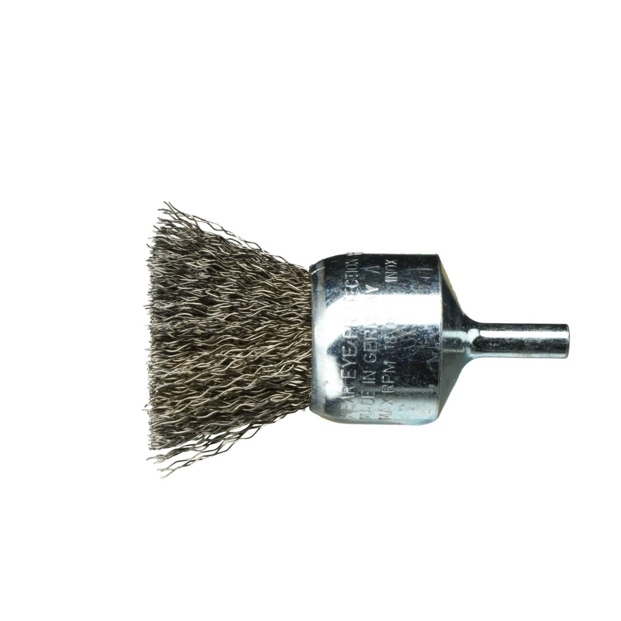 LUKAS-ERZETT Pinsel-Drahtbürste BPVW für Edelstahl 30x25mm für Geradschleifer gewellt BPVW 03025 S6 VA A351102806 10St.