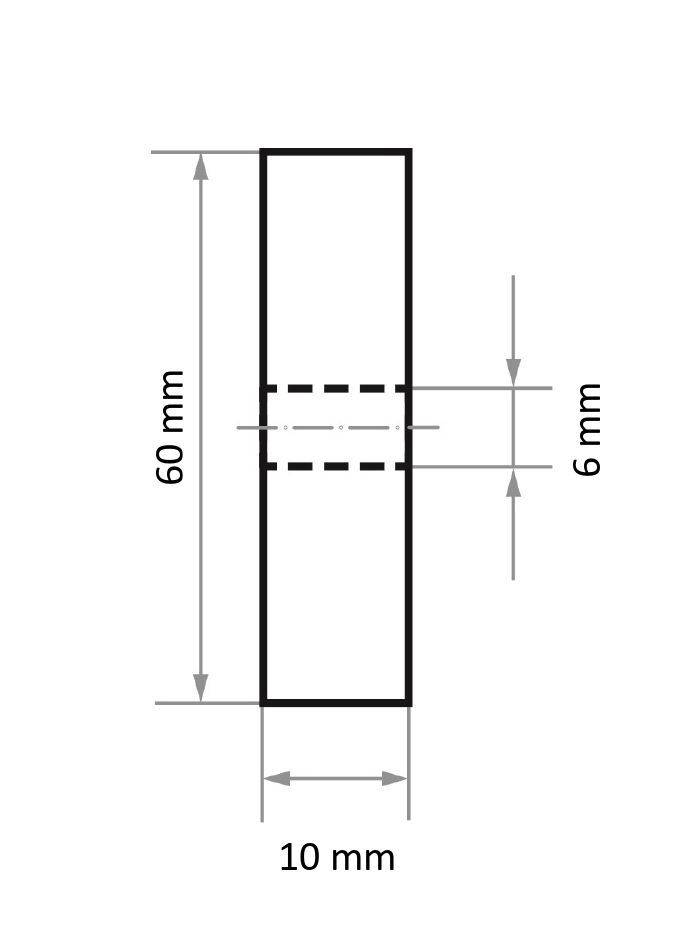 LUKAS-ERZETT A3750060106 Polierscheibe Durchmesser 60mm Bohrungs-Ø 6mm 10St.