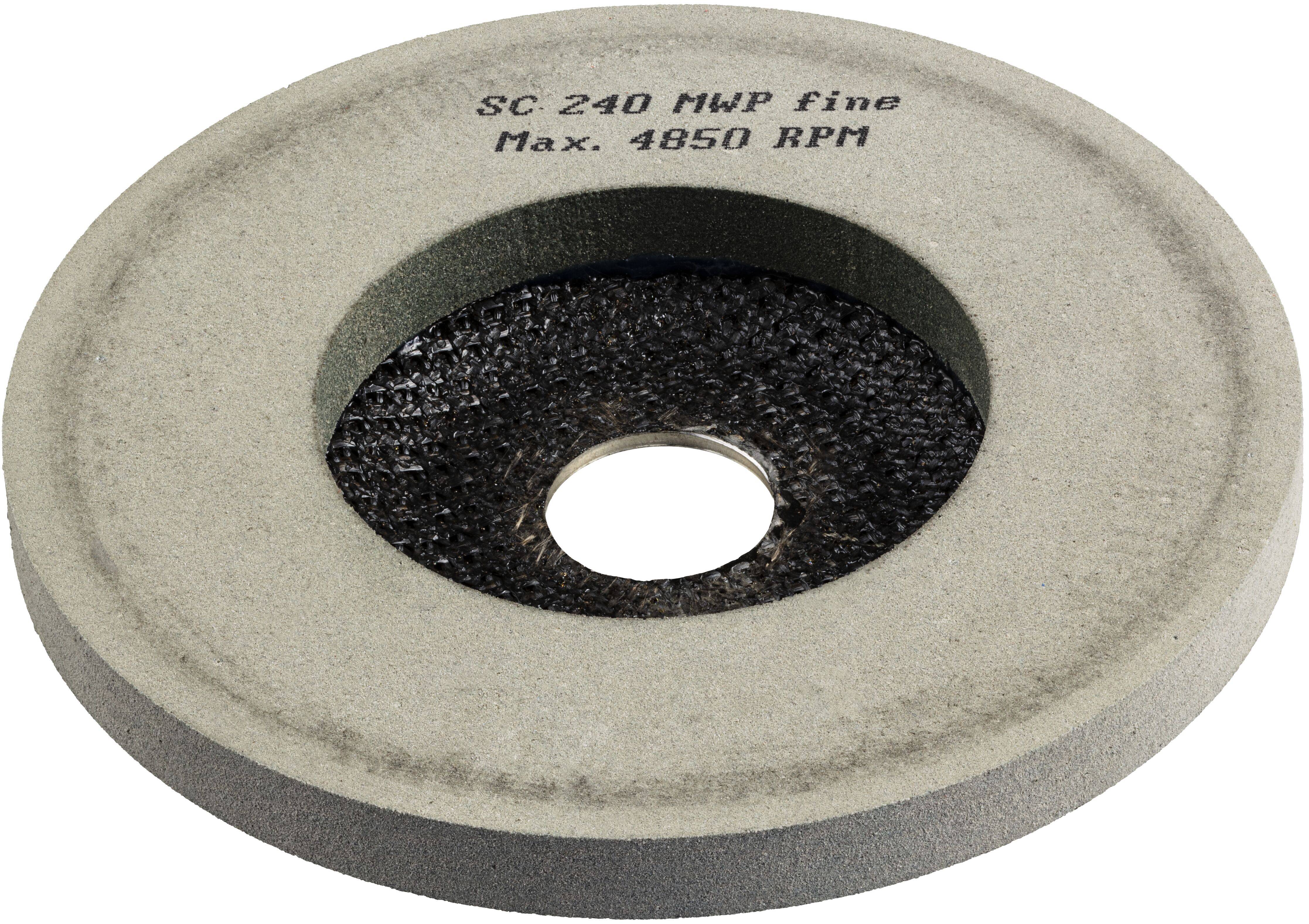 LUKAS-ERZETT A671612524014 Polierteller P6PT Ø 125mm fein | Korn 240 | für Winkelschleifer flach Siliciumcarbid