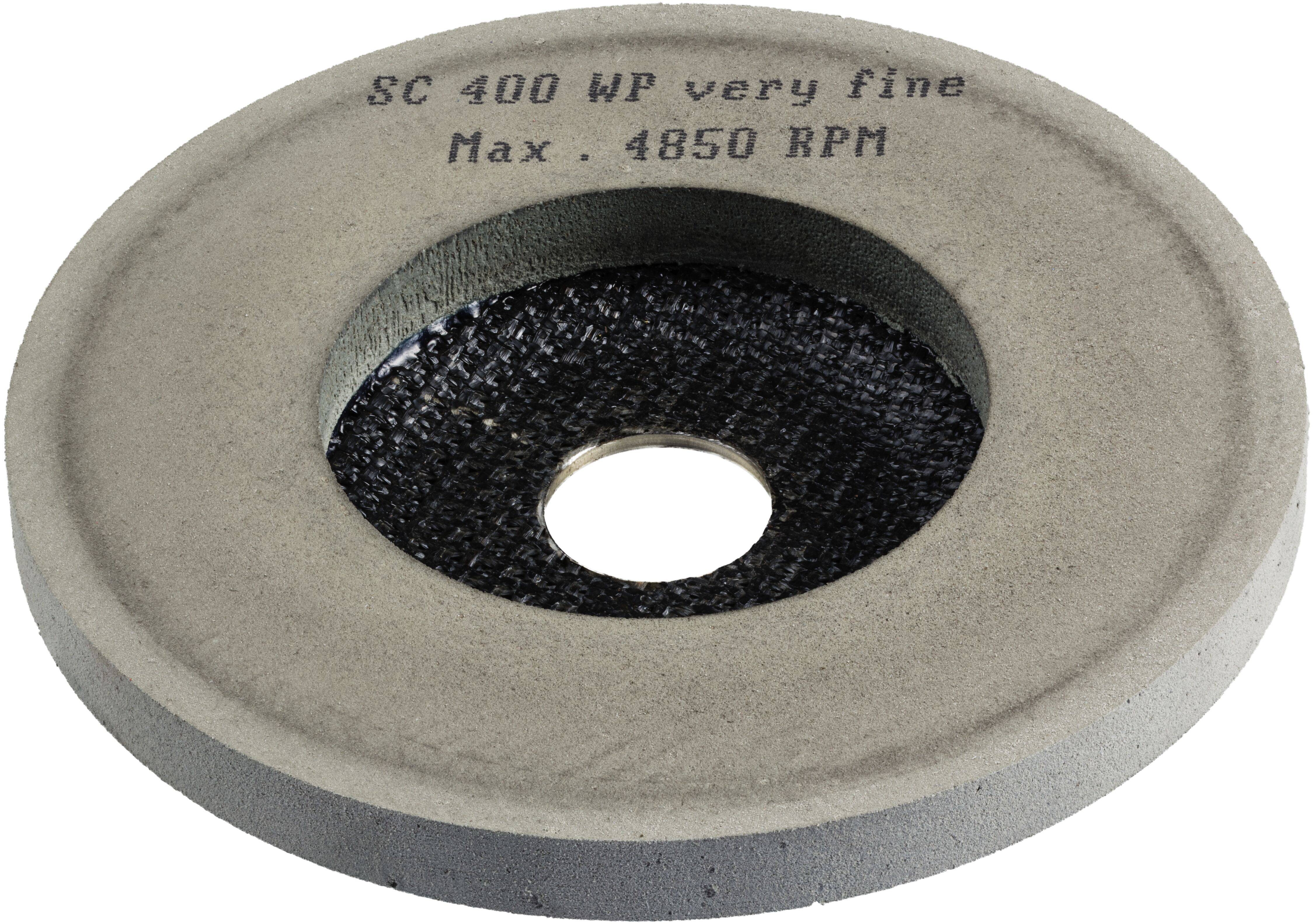 LUKAS-ERZETT A671612540014 Polierteller P6PT Ø 125mm Sehr fein | Korn 400 | für Winkelschleifer flach Siliciumcarbid