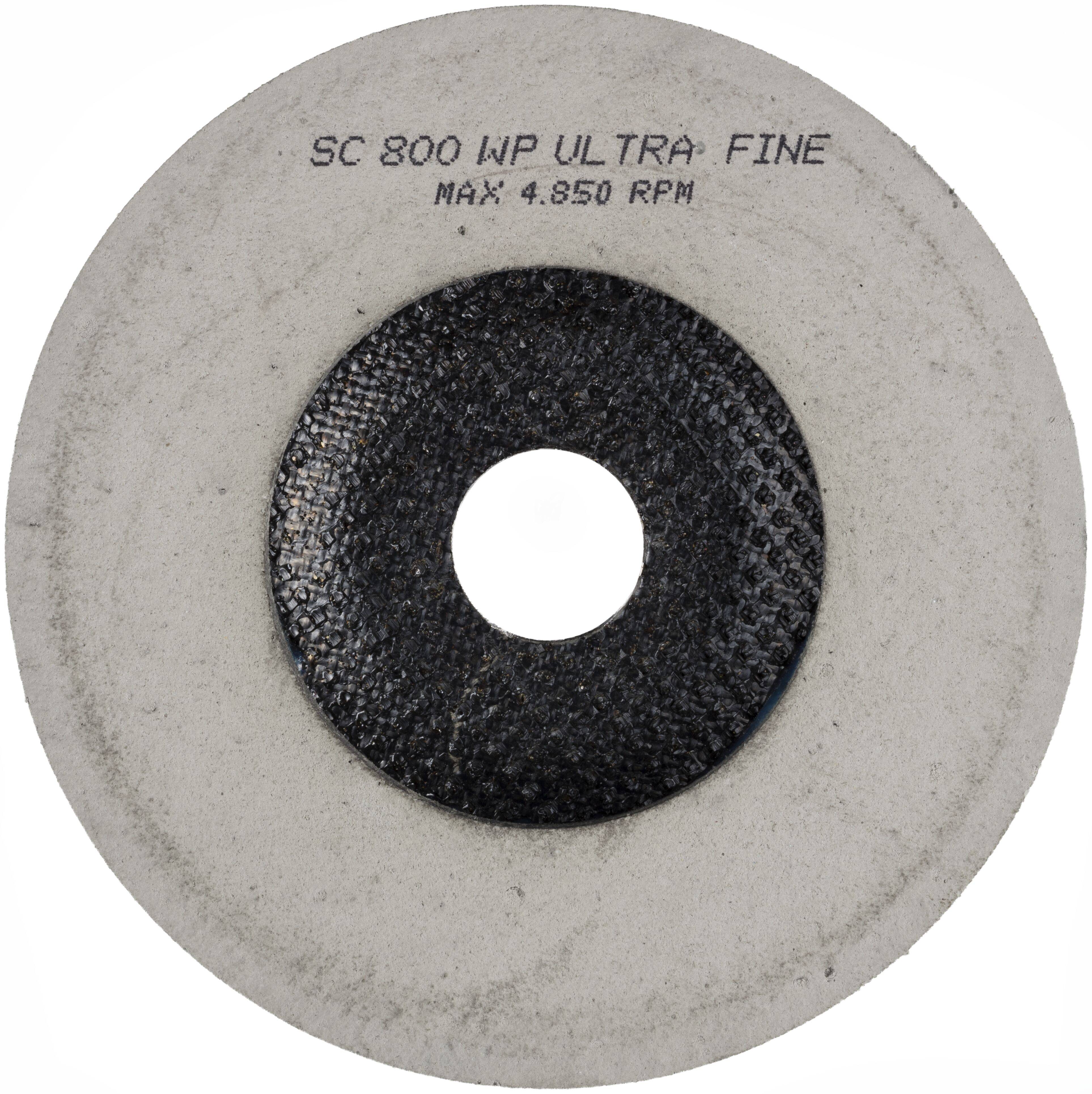LUKAS-ERZETT A671612580014 Polierteller P6PT Ø 125mm Ultra fein | Korn 800 | für Winkelschleifer flach Siliciumcarbid