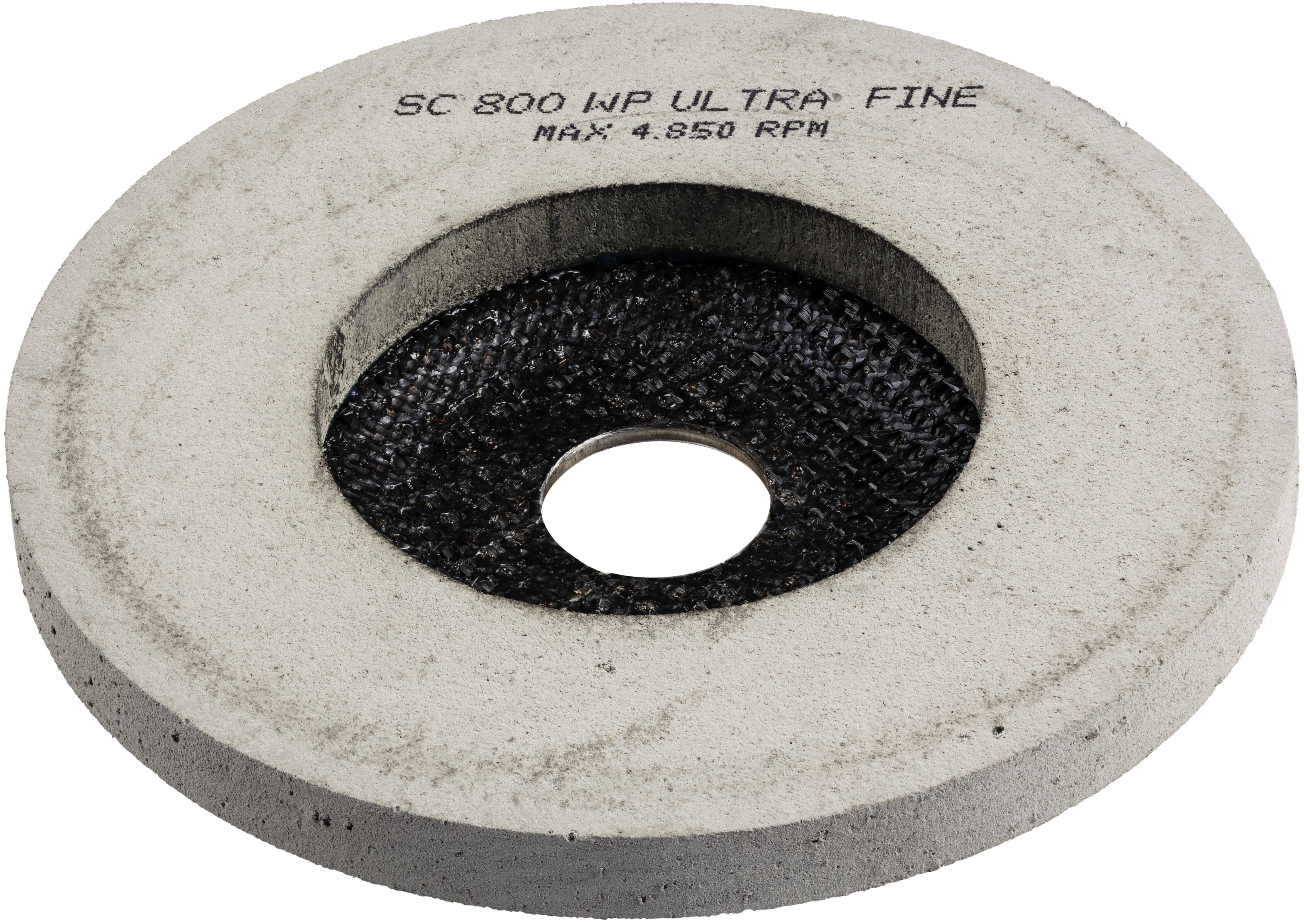 LUKAS-ERZETT A671612580014 Polierteller P6PT Ø 125mm Ultra fein | Korn 800 | für Winkelschleifer flach Siliciumcarbid