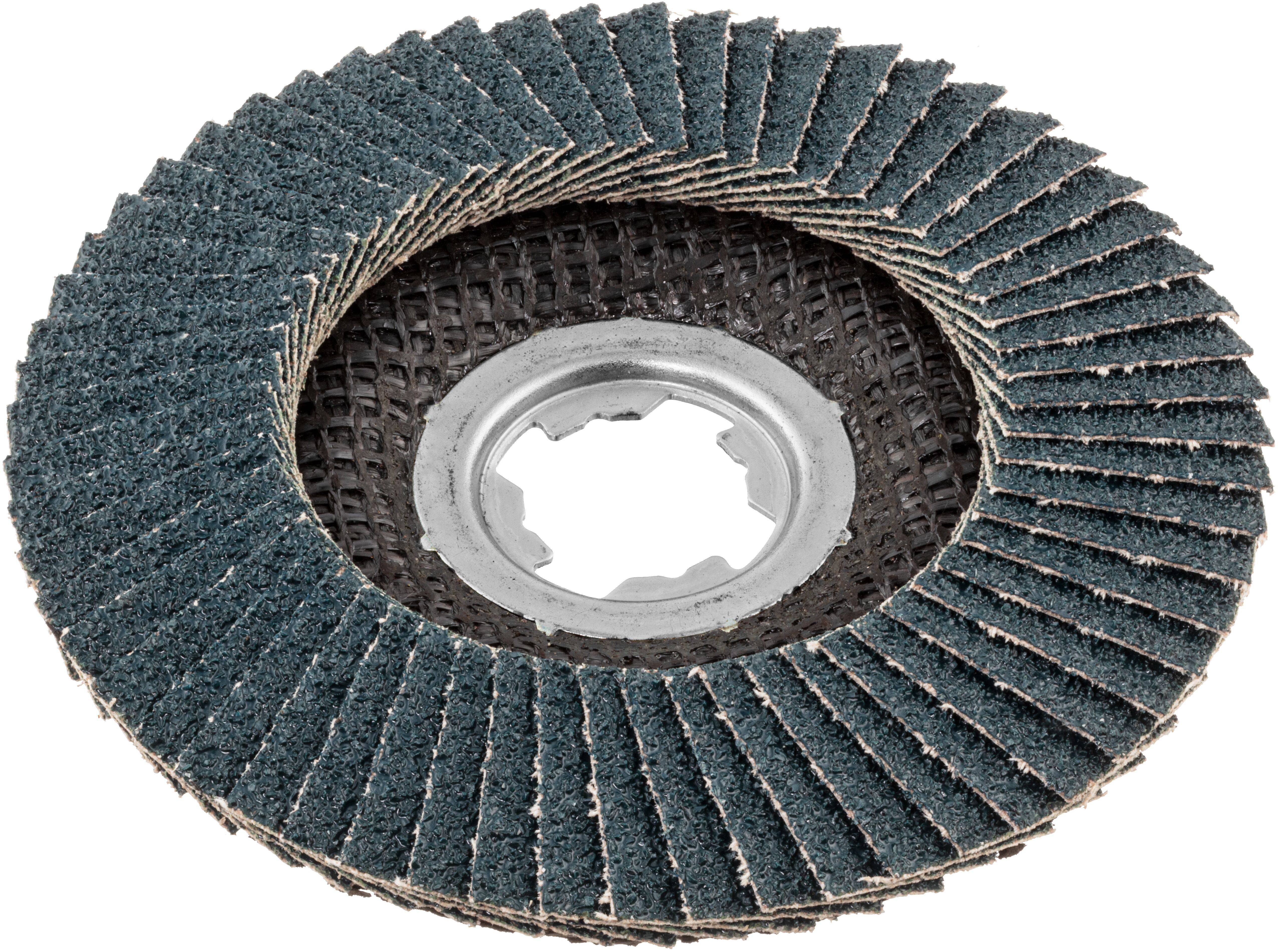 LUKAS-ERZETT A67181250801865 Fächerschleifscheibe Durchmesser 125mm Bohrungs-Ø 22.23mm 10St.