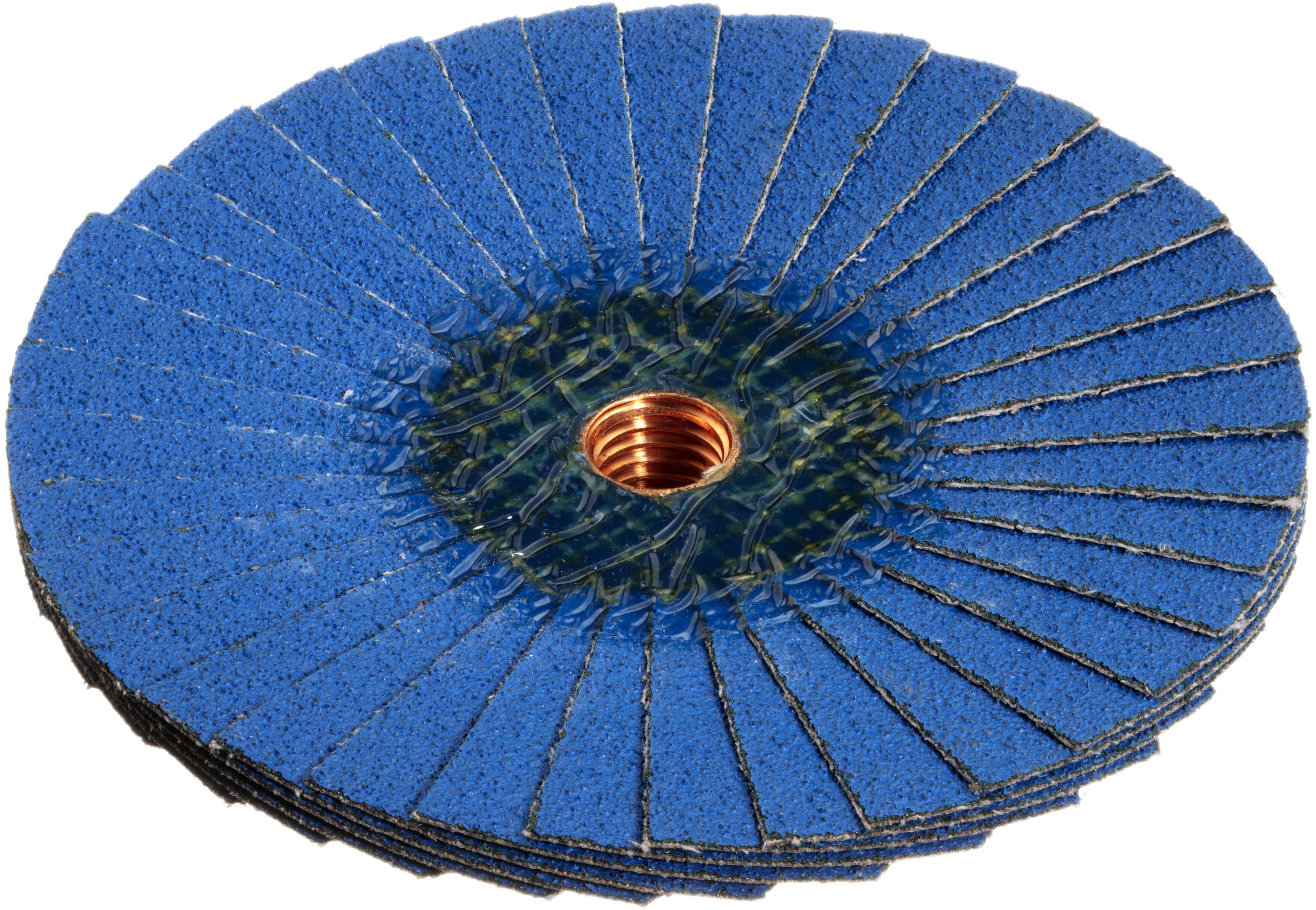 LUKAS-ERZETT A672911506018 Fächerschleifscheibe Durchmesser 115mm Körnung (num)=60 10St.