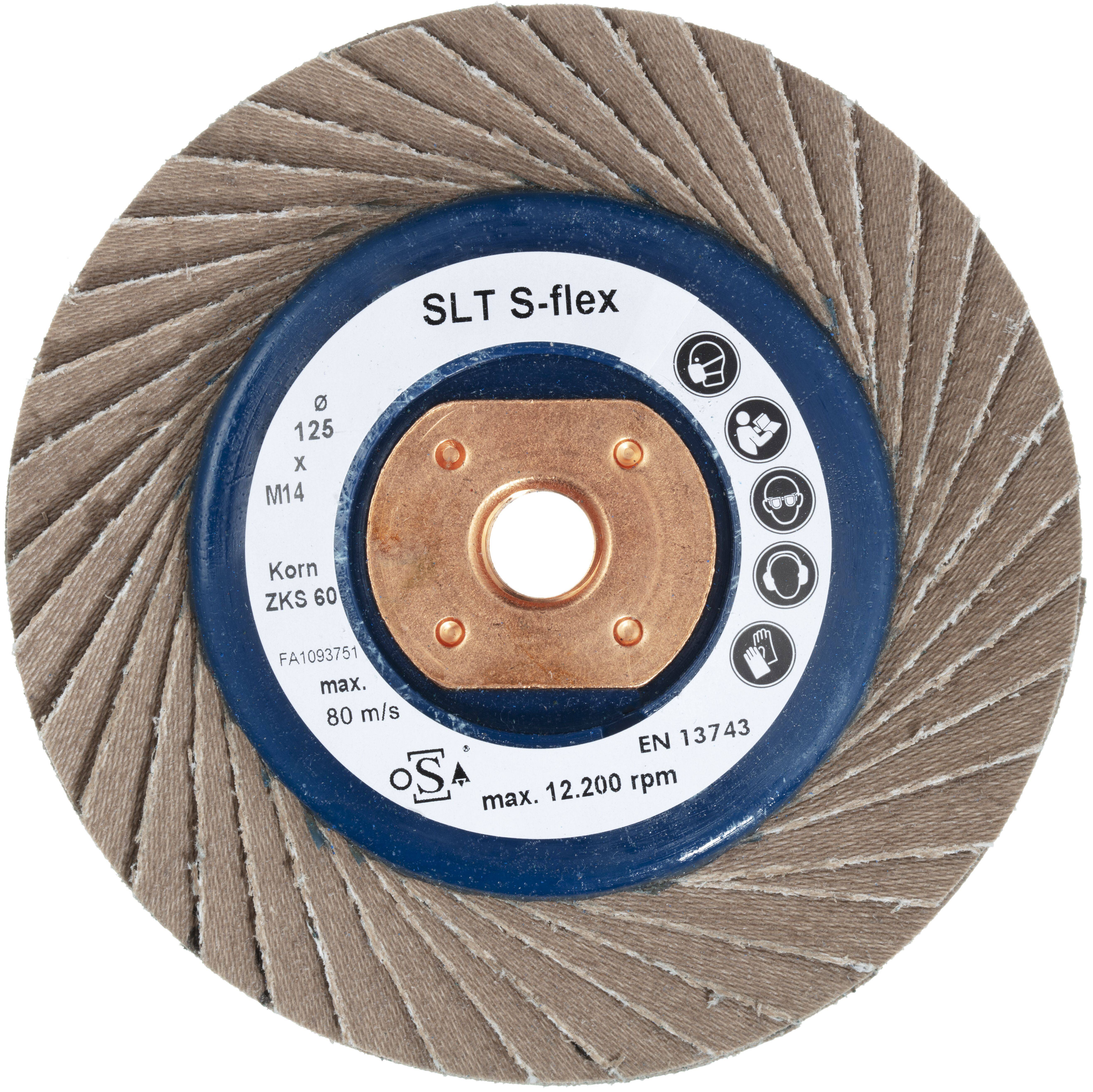 LUKAS-ERZETT A672912506018 Fächerschleifscheibe Durchmesser 125mm 10St.