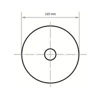 LUKAS-ERZETT PSH 125 NK 80 A73001250800005 Schleifblatt Körnung (num) 80 (Ø) 125mm 50St. LUKAS-ERZETT PSH 125 NK 80 A73001250800005 Schleifblatt Körnung (num) 80 (Ø) 125mm 50St.