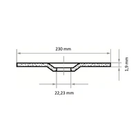 LUKAS-ERZETT T42 230x1,9x22,23 A46Z-BF AT007246V9802 Trennscheiben-Set 230mm 25St. LUKAS-ERZETT T42 230x1,9x22,23 A46Z-BF AT007246V9802 Trennscheiben-Set 230mm 25St.