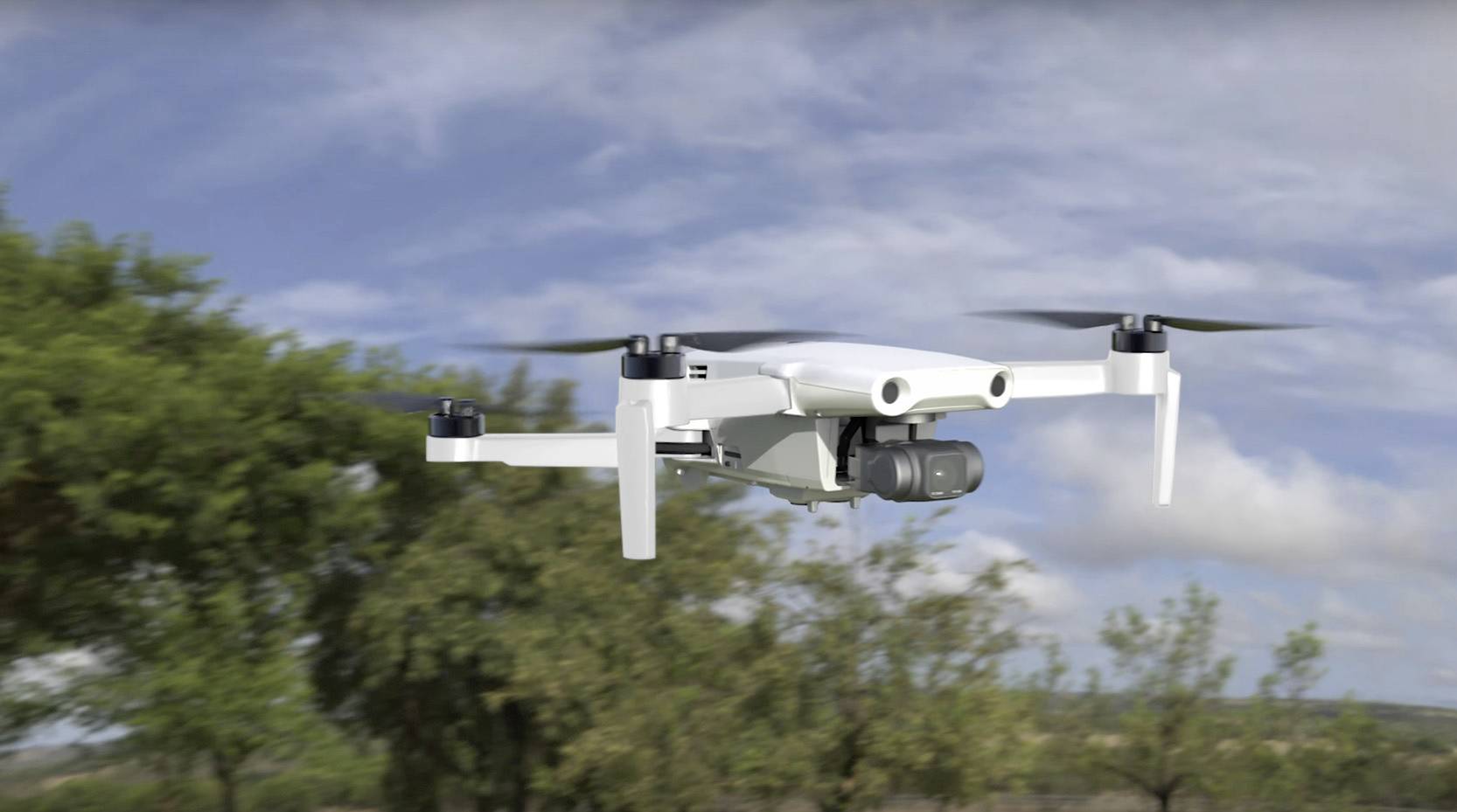 Hubsan Zino Mini Pro-2025 Quadrocopter RtF Kameraflug Weiß (matt)