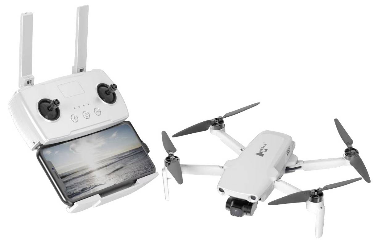 Hubsan Zino Mini Pro-2025 Quadrocopter RtF Kameraflug Weiß (matt)