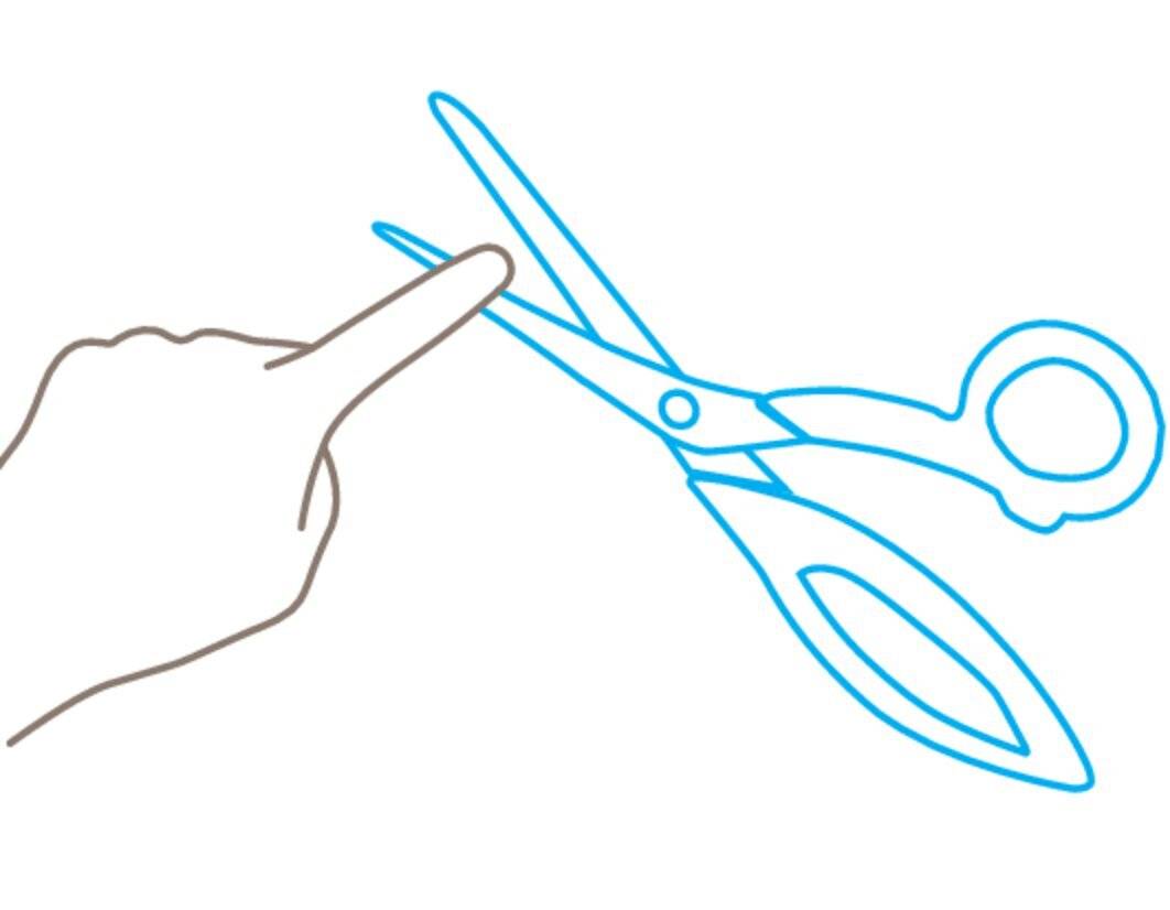 MARTOR 567001.00 Sicherheitsschere Blau