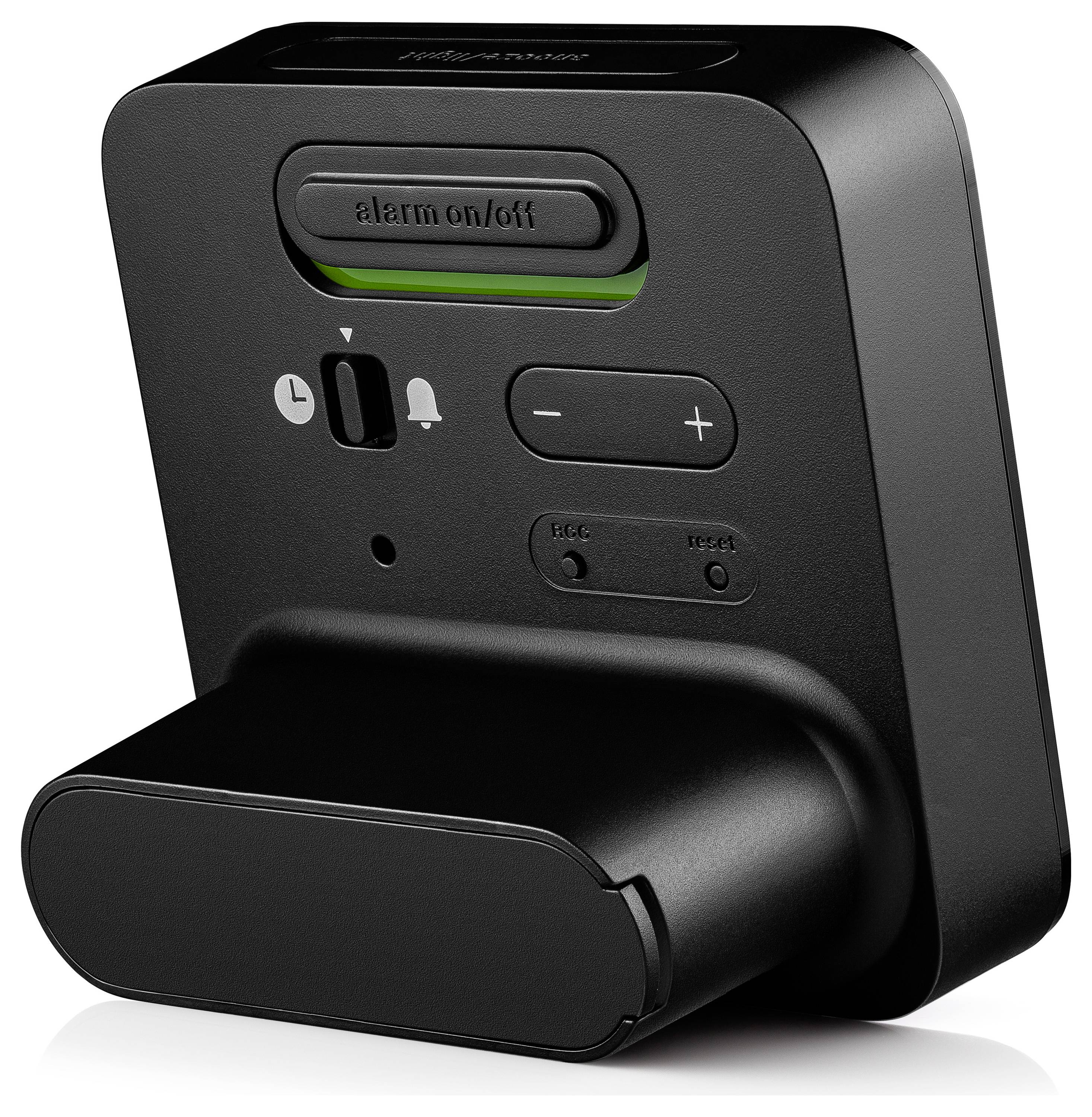 Braun BC09B-DCF Wecker Schwarz Alarmzeiten 1 Zweizeilig